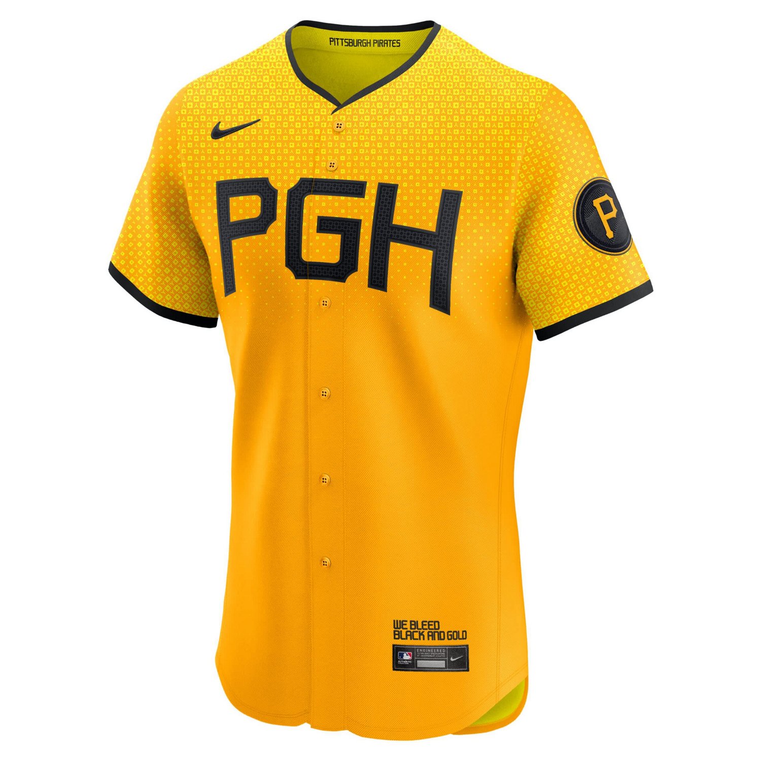 Nike Pittsburgh Pirates City Connect Elite Jersey - view number 2