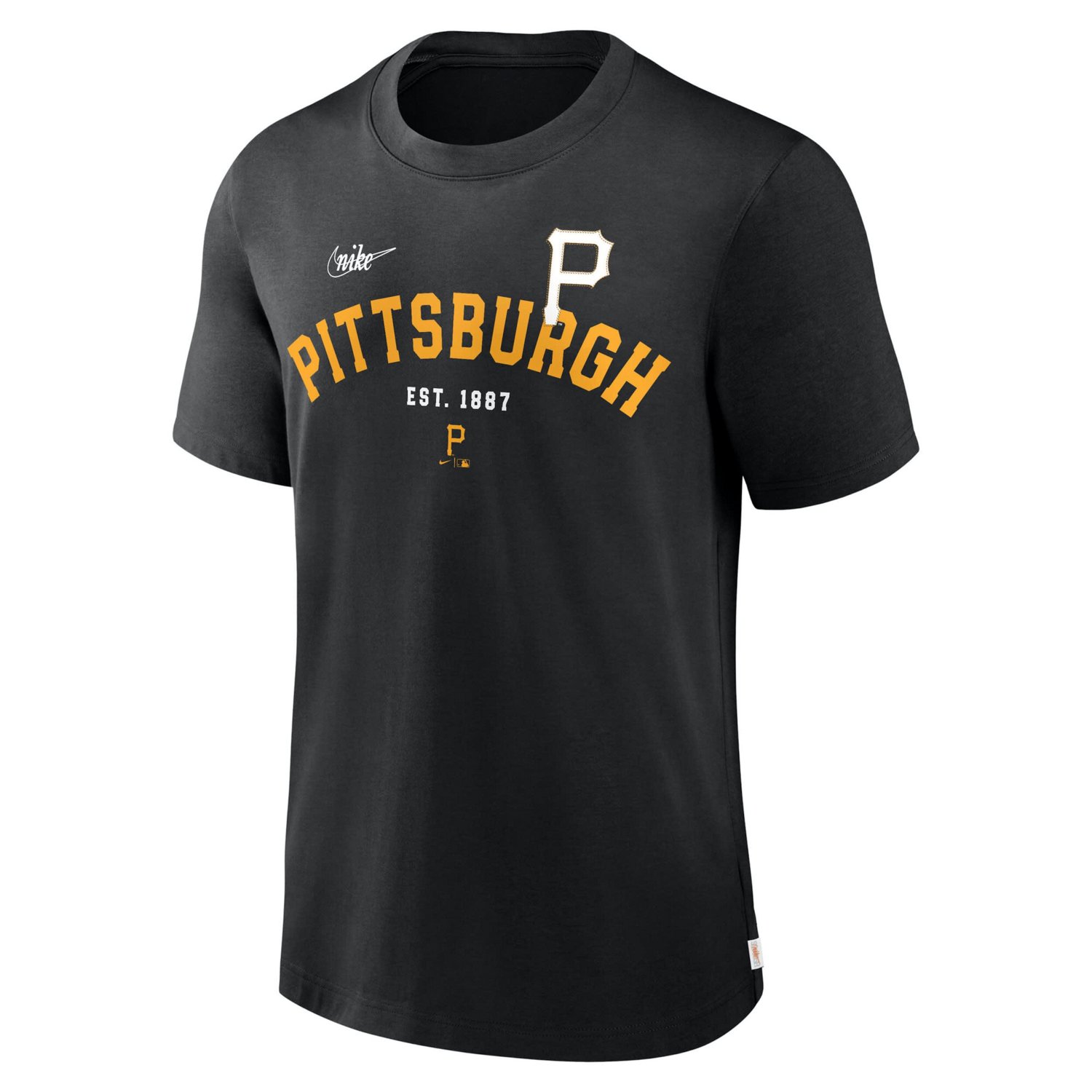 Nike Pittsburgh Pirates Cooperstown Collection Rewind Slogan T-Shirt