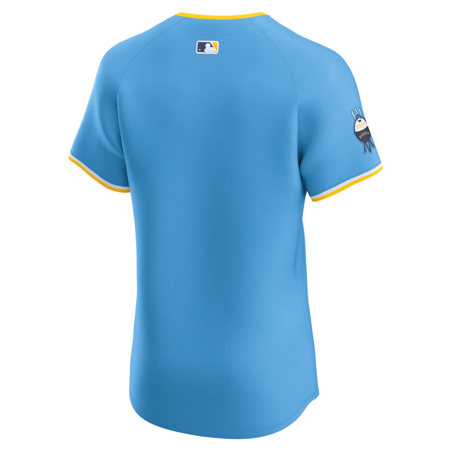 Nike Powder Milwaukee Brewers City Connect Elite Jersey                                                                          - view number 3