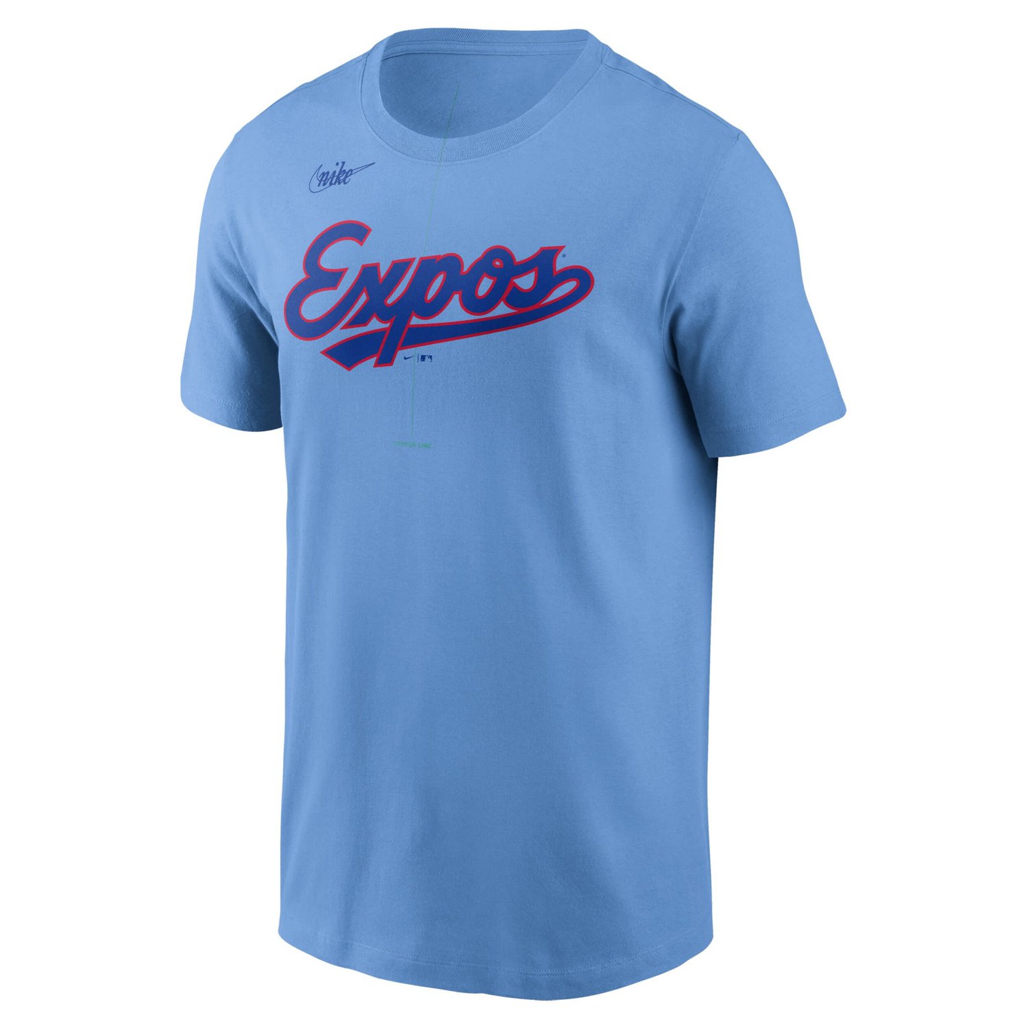 Nike Powder Montreal Expos Cooperstown Wordmark T-Shirt - view number 2
