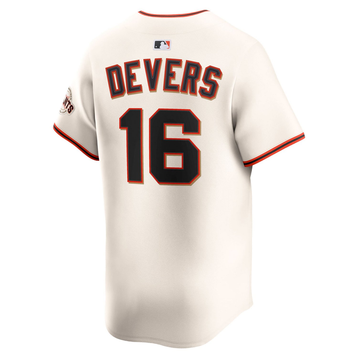 Nike Rafael Devers San Francisco Giants Home Limited Player Jersey - view number 3