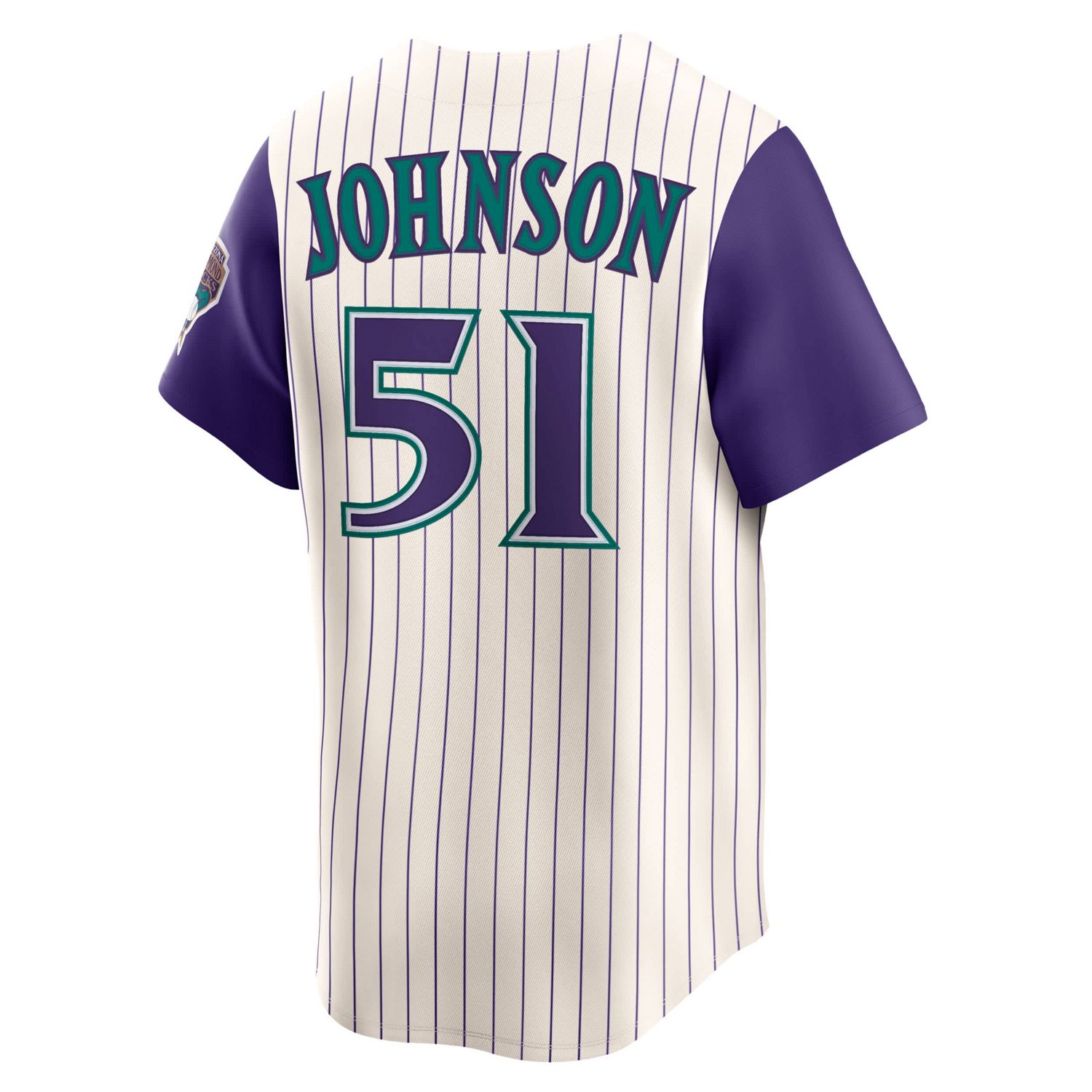 Nike Randy Johnson Arizona Diamondbacks Throwback Cooperstown Collection Limited Jersey                                          - view number 3