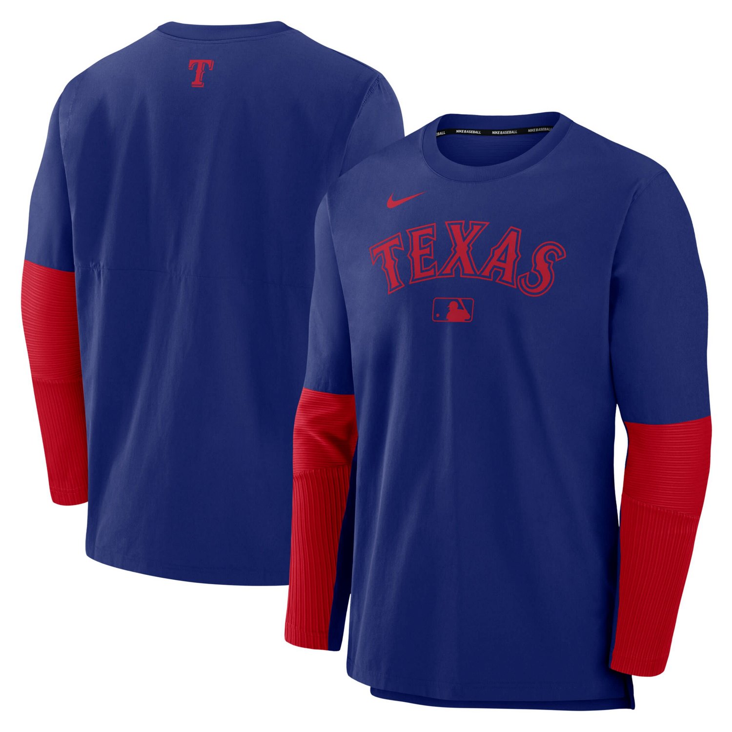 Nike Red Texas Rangers Authentic Collection Lightweight Player Performance Long Sleeve Top
