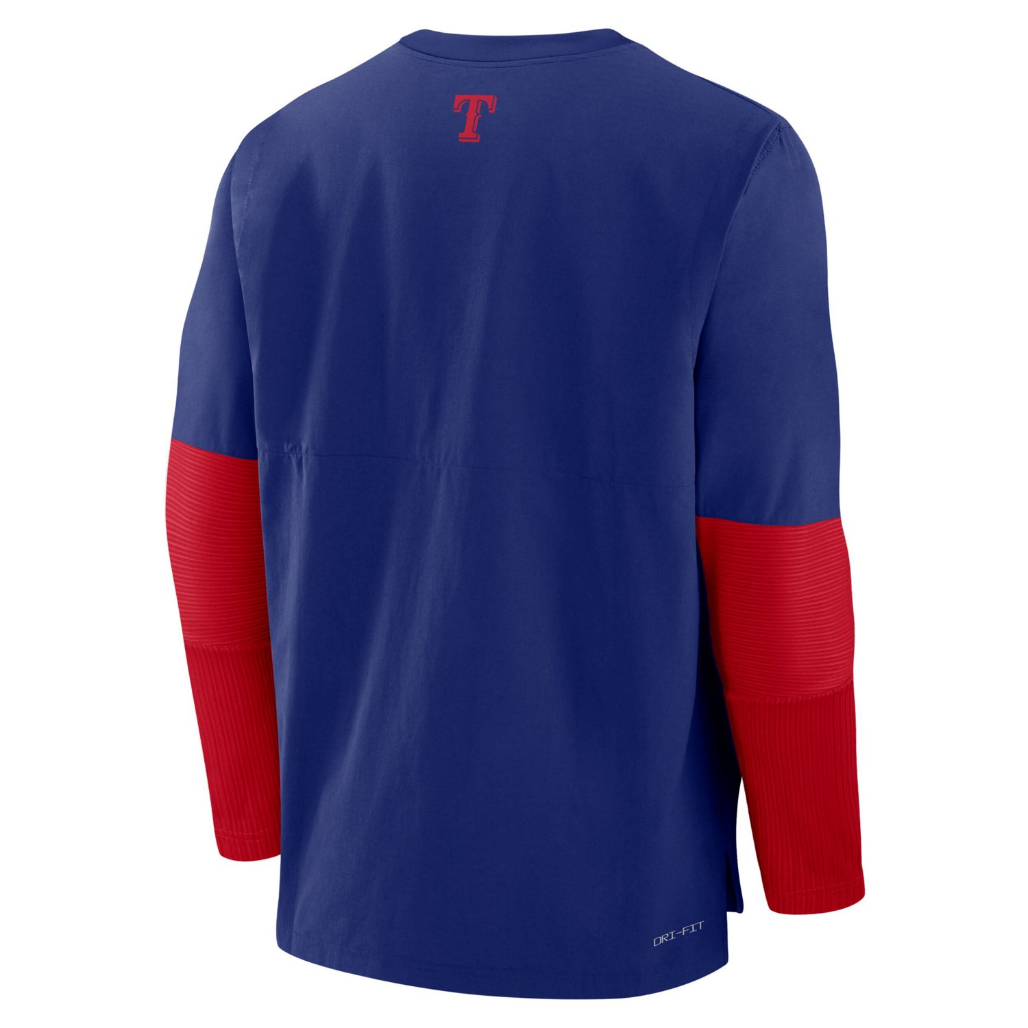 Nike Red Texas Rangers Authentic Collection Player Dri-FIT Lightweight Pullover - view number 3