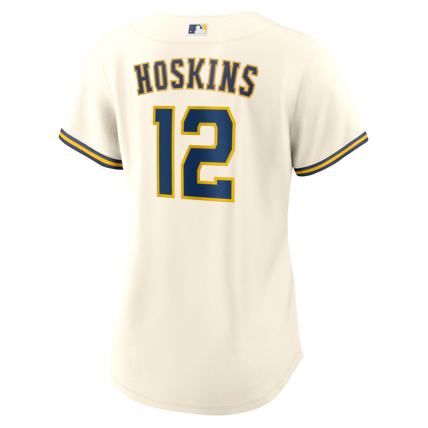 Nike Rhys Hoskins Milwaukee Brewers Home Replica Jersey - view number 2