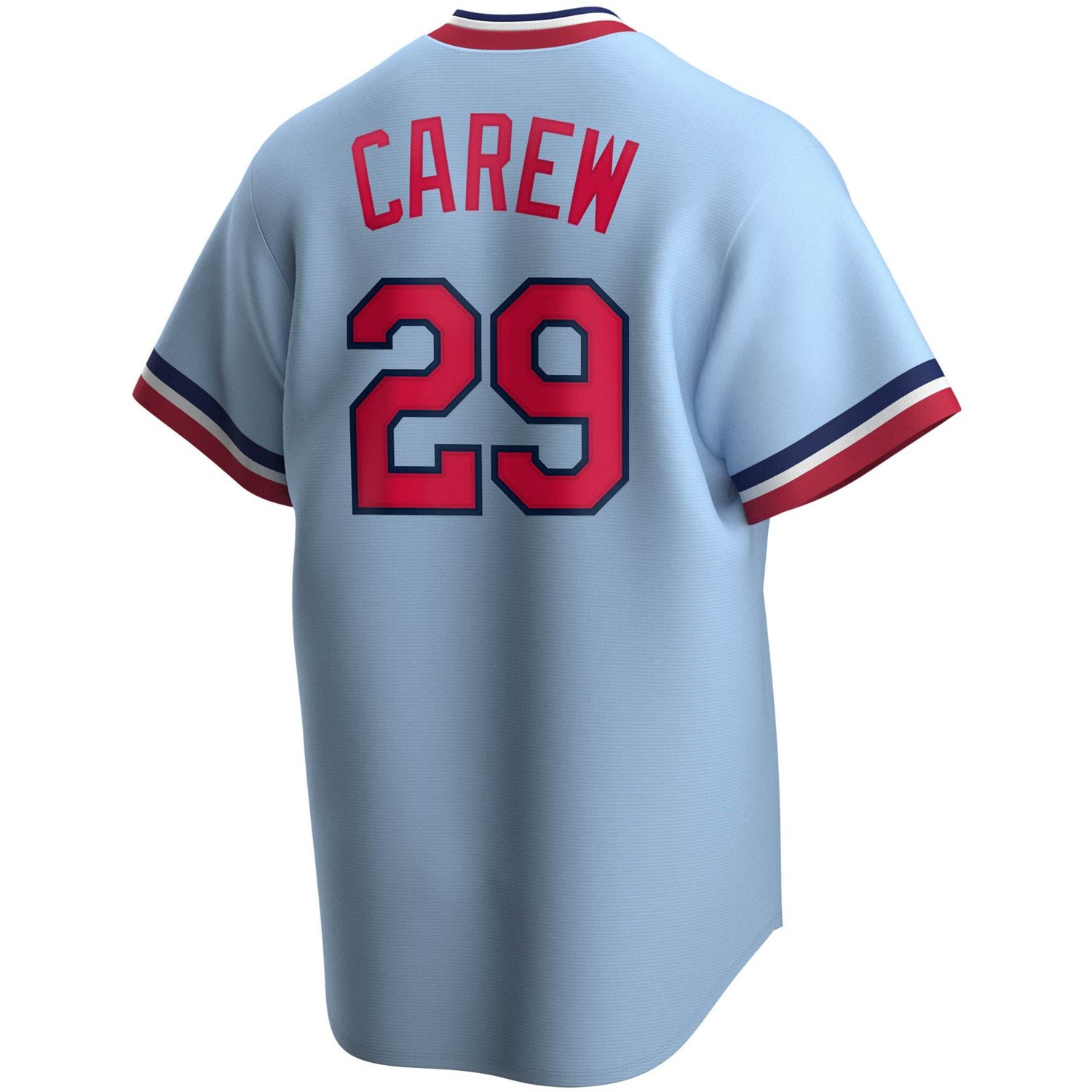 Nike Rod Carew Light Minnesota Twins Road Cooperstown Collection Player Jersey - view number 3