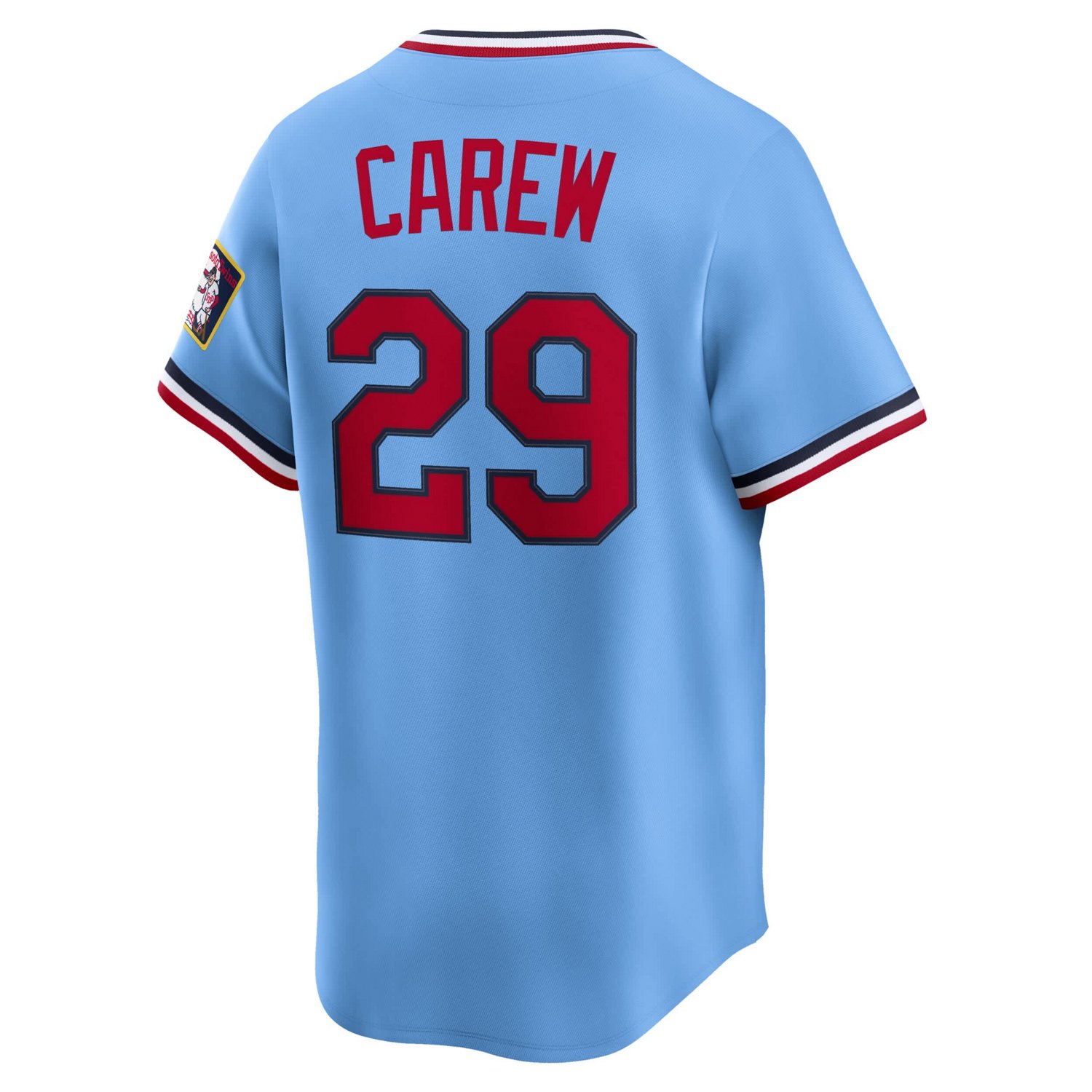 Nike Rod Carew Light Minnesota Twins Throwback Cooperstown Collection Limited Jersey - view number 3
