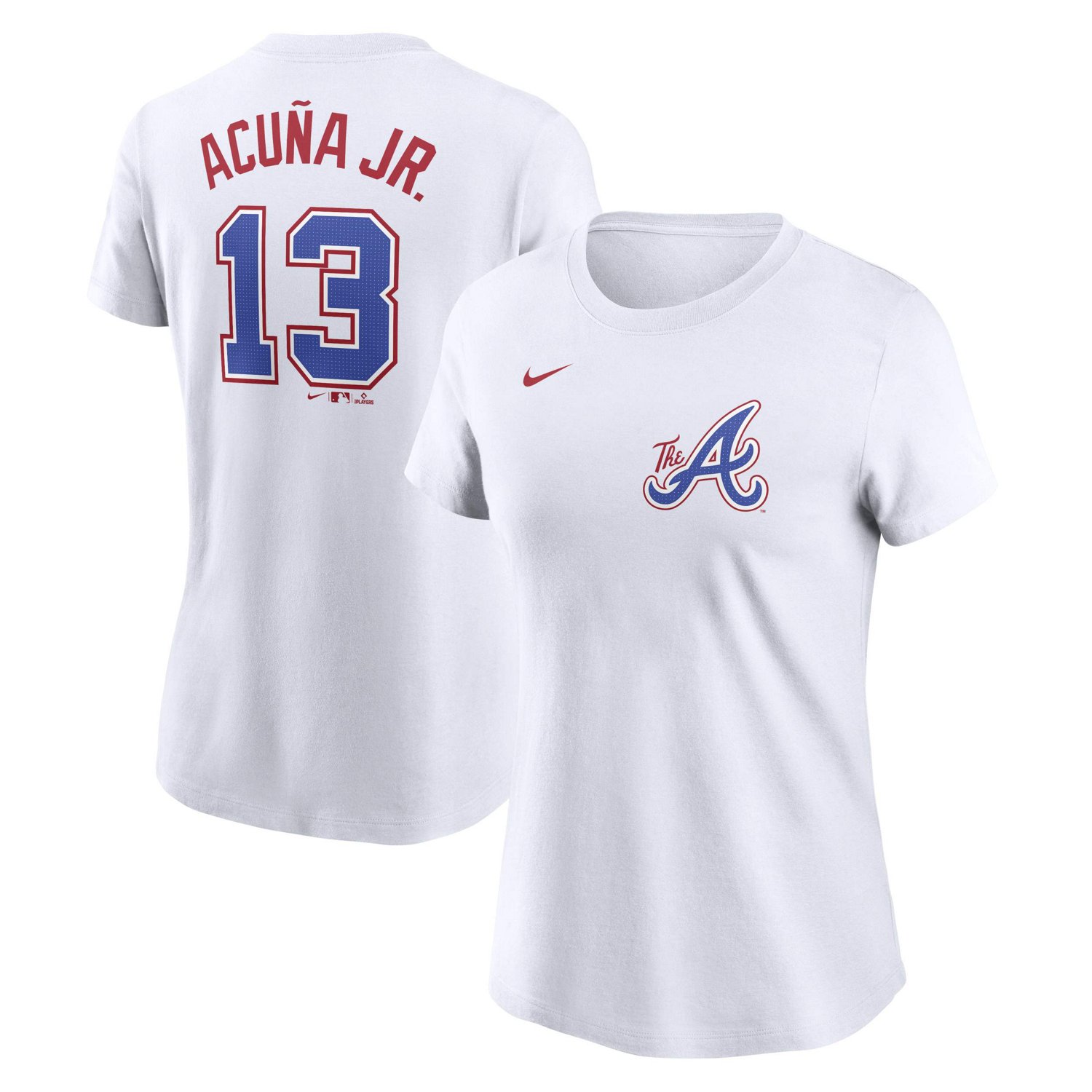 Nike Ronald Acua Jr Atlanta Braves 2024 City Connect Fuse Name  Number T-Shirt