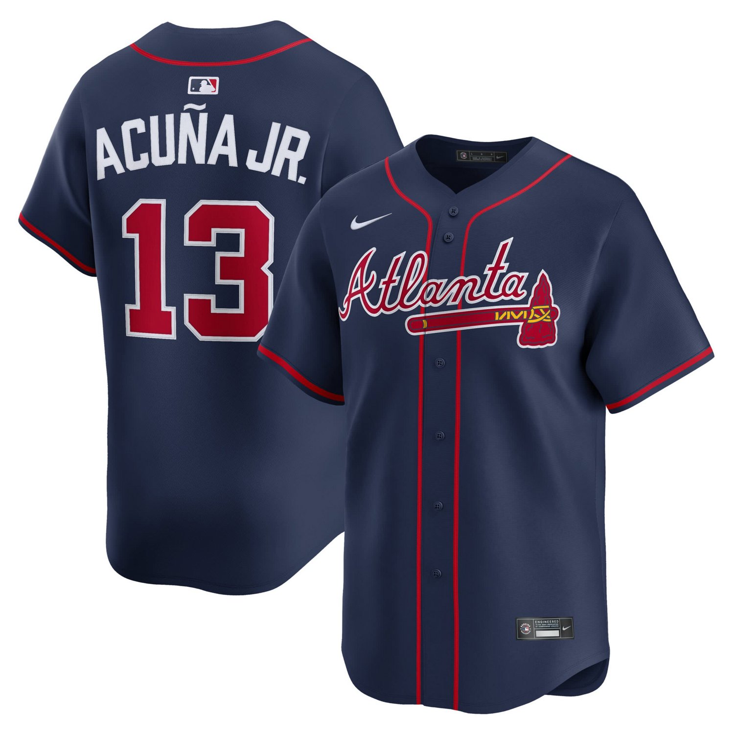 Nike Ronald Acua Jr Atlanta Braves Alternate Limited Jersey - view number 1
