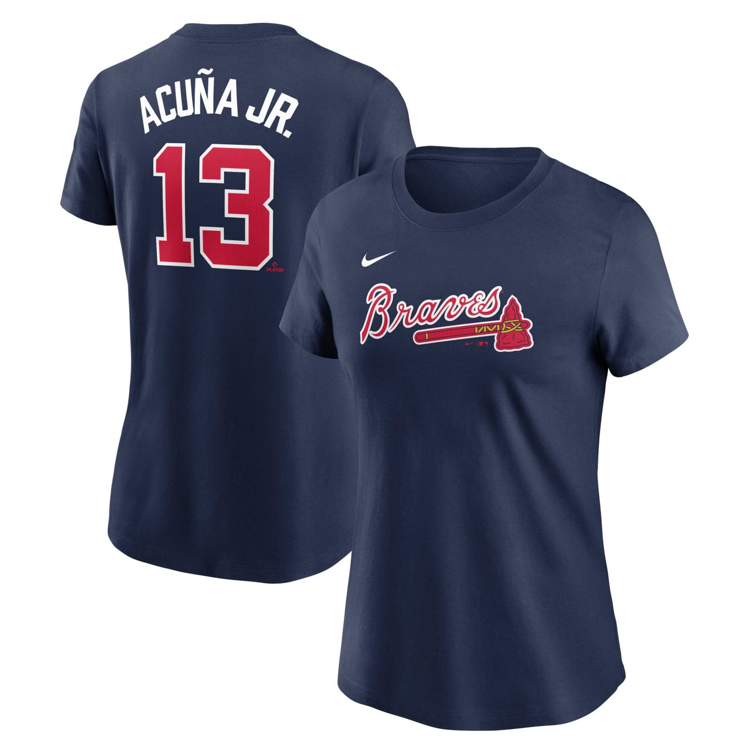 Nike Ronald Acua Jr Atlanta Braves Fuse Name  Number T-Shirt