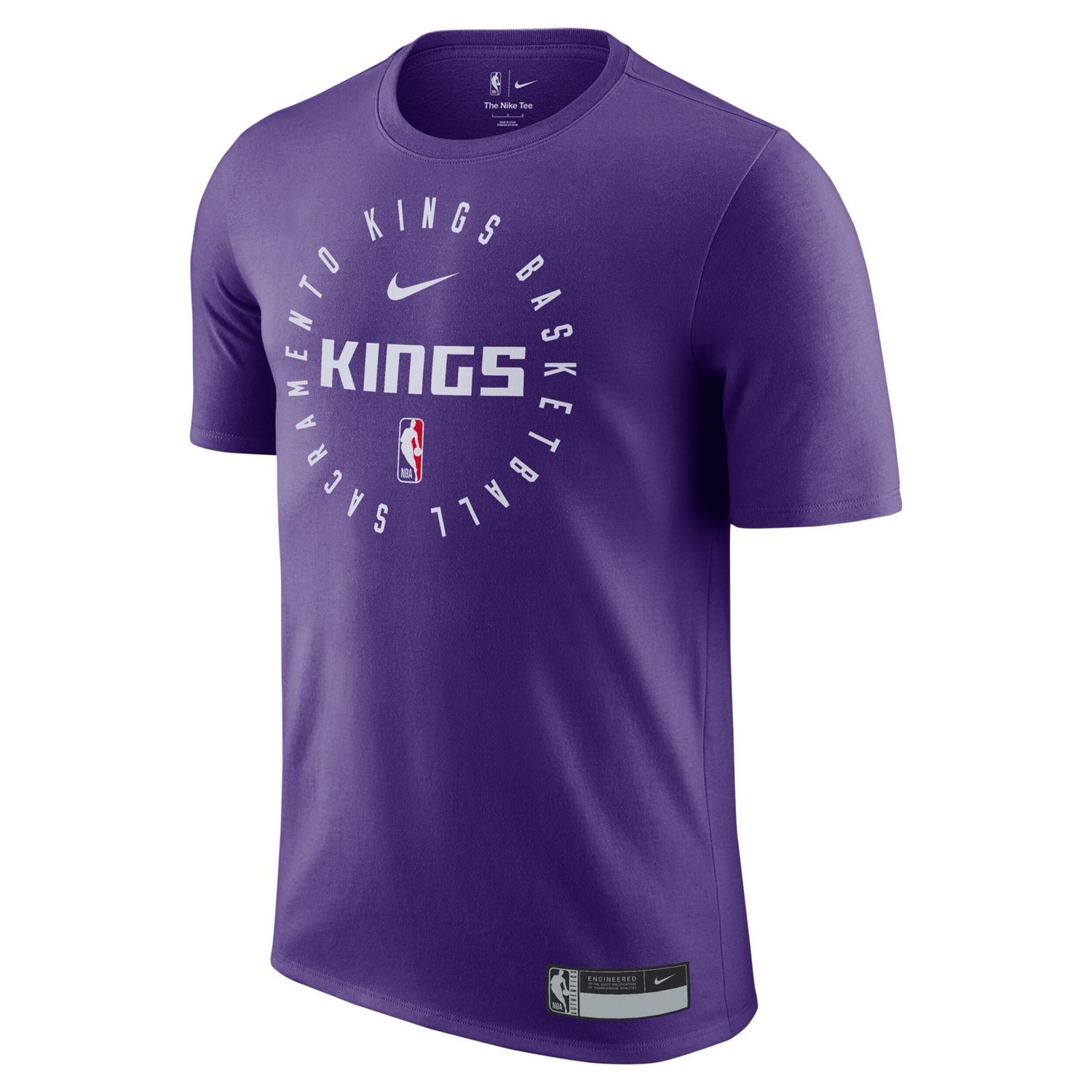 Nike Sacramento Kings 2024 25 Legend On-Court Practice Performance T-Shirt