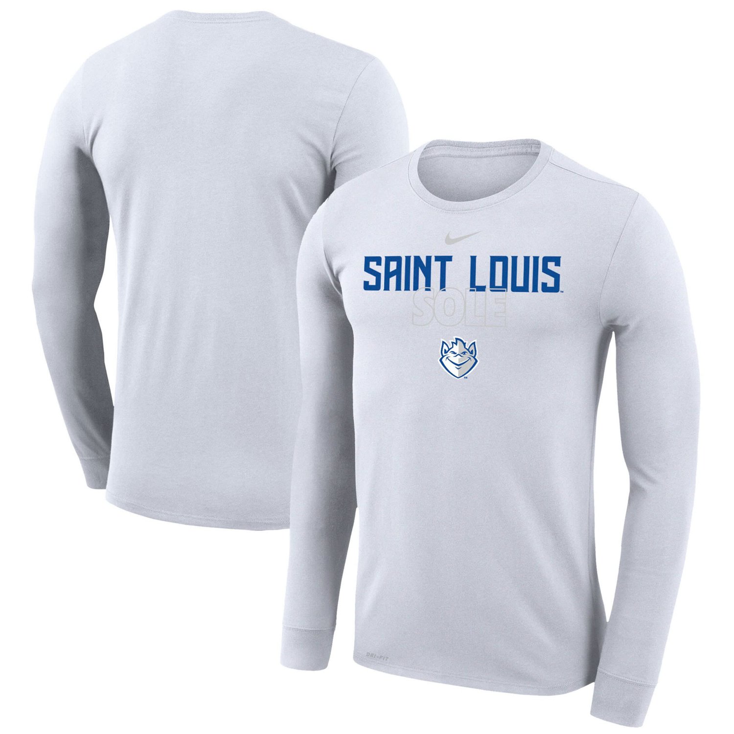 Nike Saint Louis Billikens 2023 On Court Bench Long Sleeve T-Shirt                                                               - view number 1