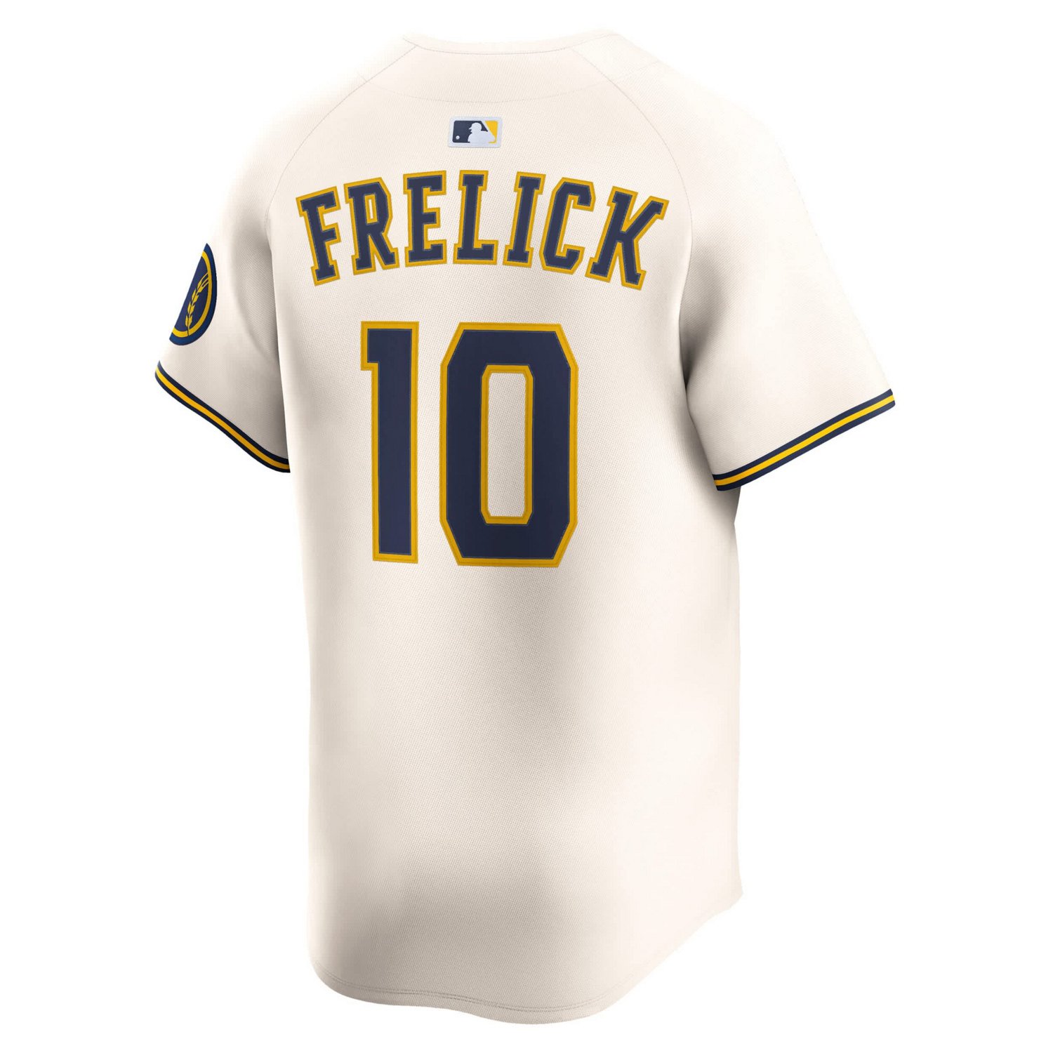 Nike Sal Frelick Milwaukee Brewers Home Limited Player Jersey - view number 3