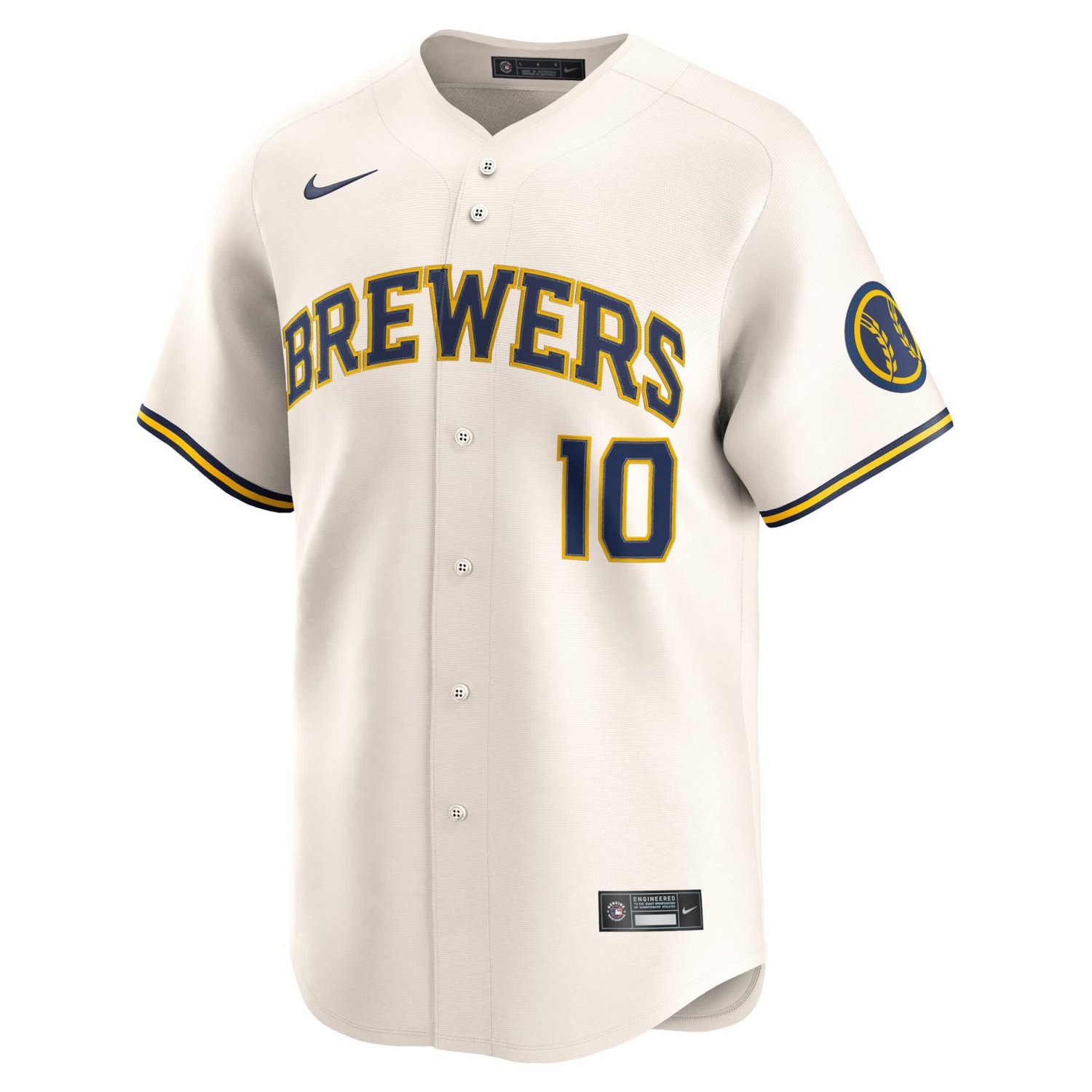 Nike Sal Frelick Milwaukee Brewers Home Limited Player Jersey - view number 2