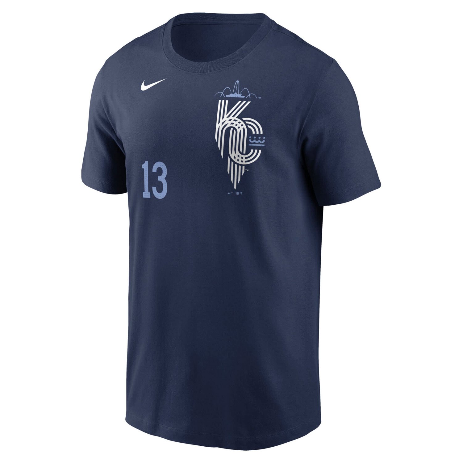 Nike Salvador Perez Kansas City Royals 2024 Connect Fuse Name  Number T-Shirt