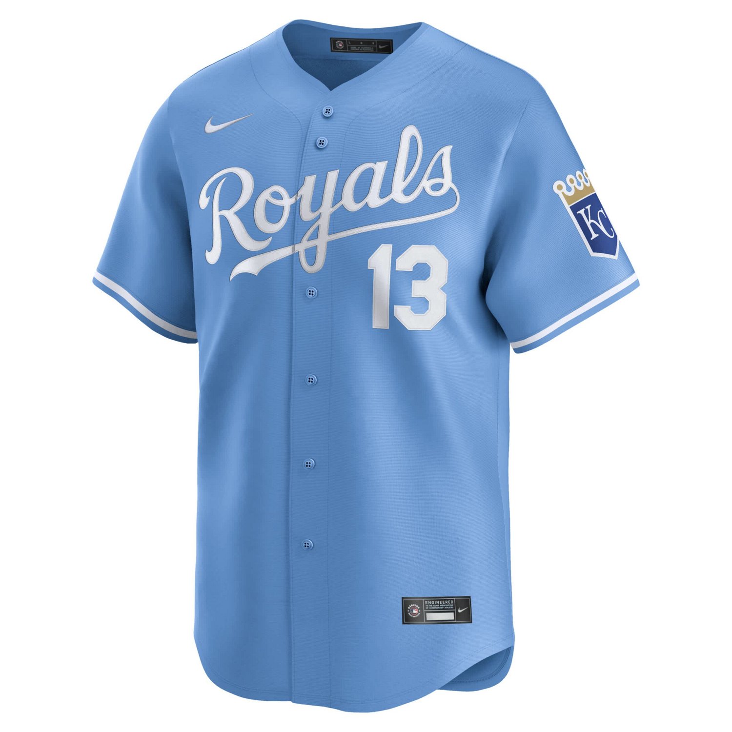 Nike Salvador Perez Light Kansas City Royals Alternate Limited Player Jersey - view number 2