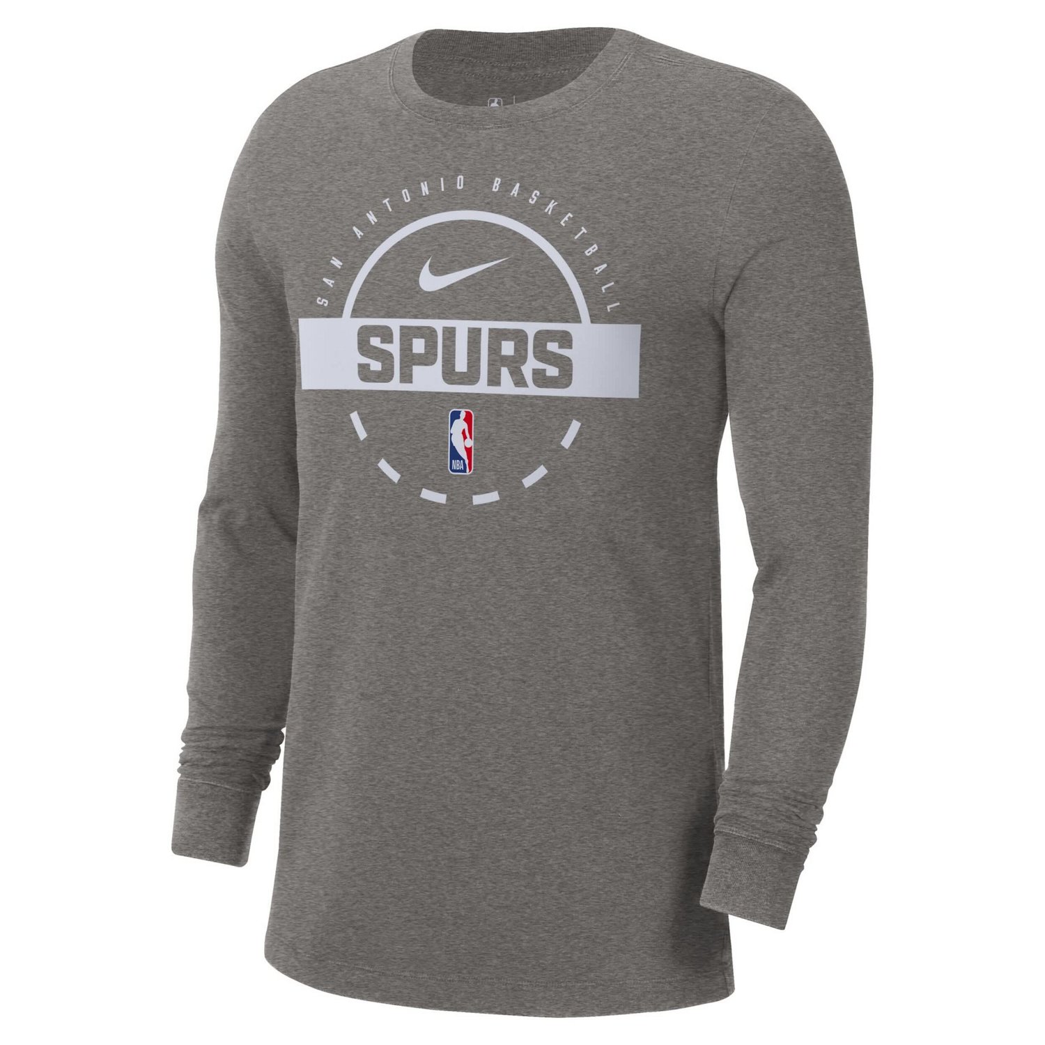 Nike San Antonio Spurs Authentic Long Sleeve Practice T-Shirt - view number 2