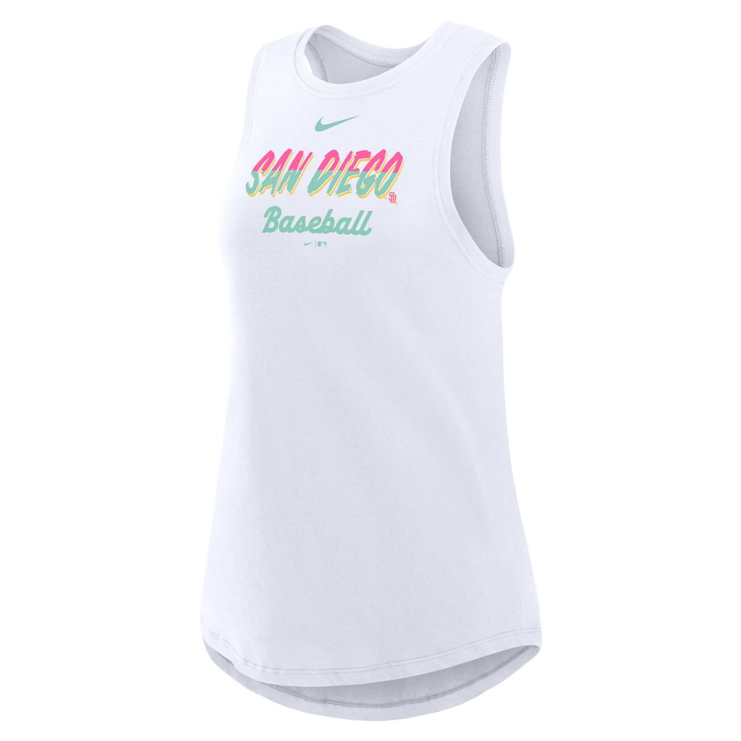 Nike San Diego Padres City Connect Tricode High Neck Performance Tank Top - view number 2