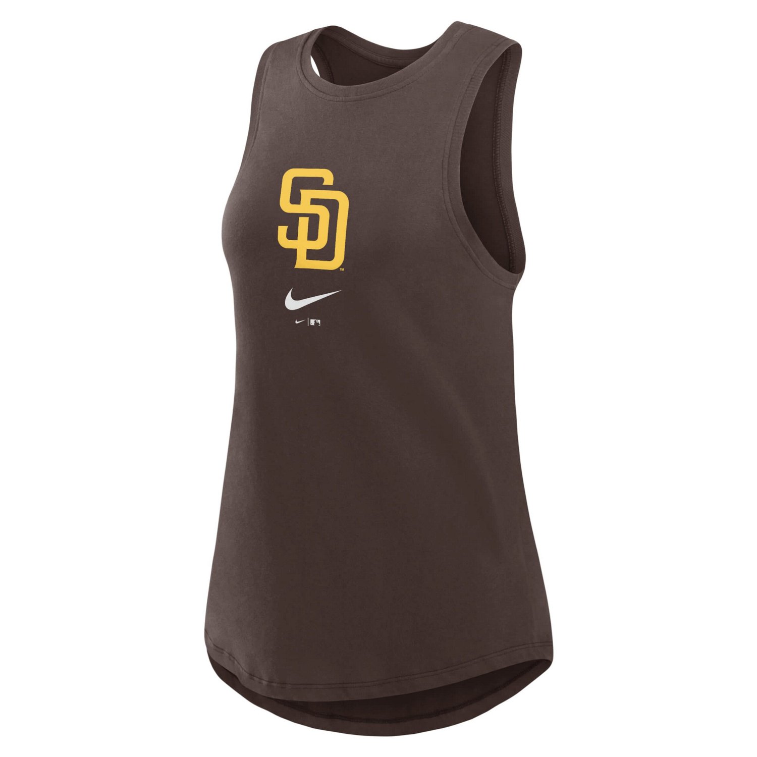 Nike San Diego Padres Legacy Icon High Neck Performance Tank Top - view number 2