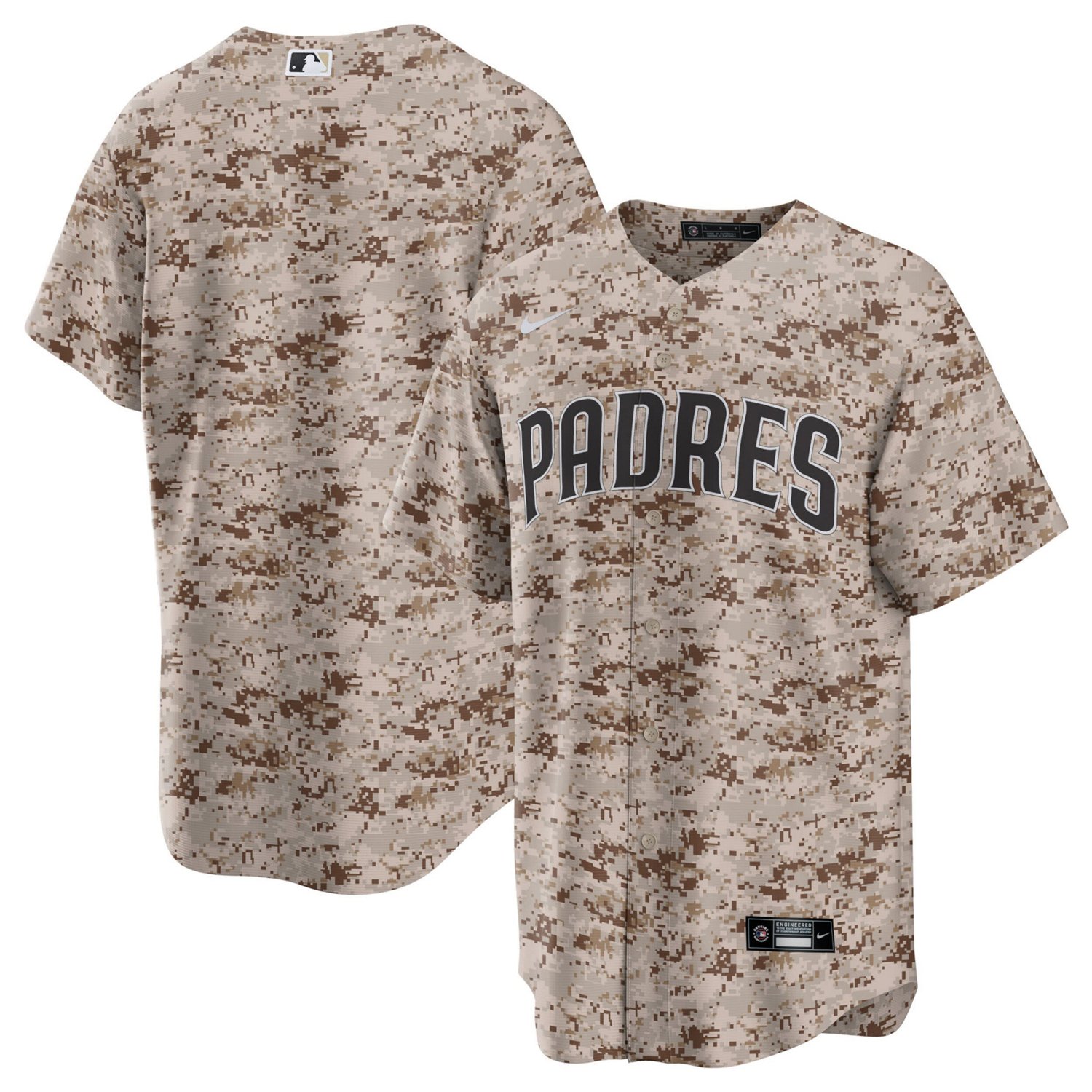Nike San Diego Padres USMC Alternate Replica Team Jersey                                                                         - view number 1