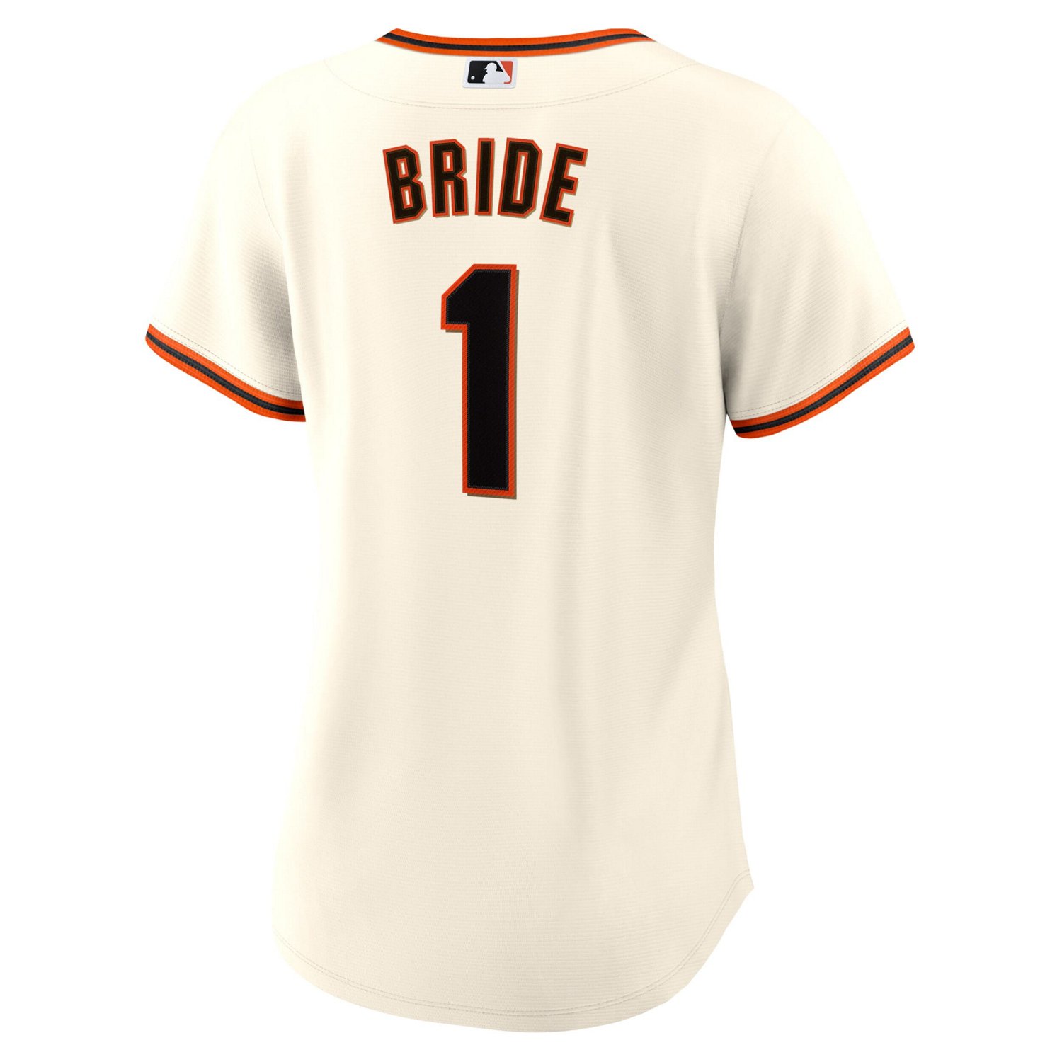 Nike San Francisco Giants 1 Bride Home Replica Jersey - view number 3