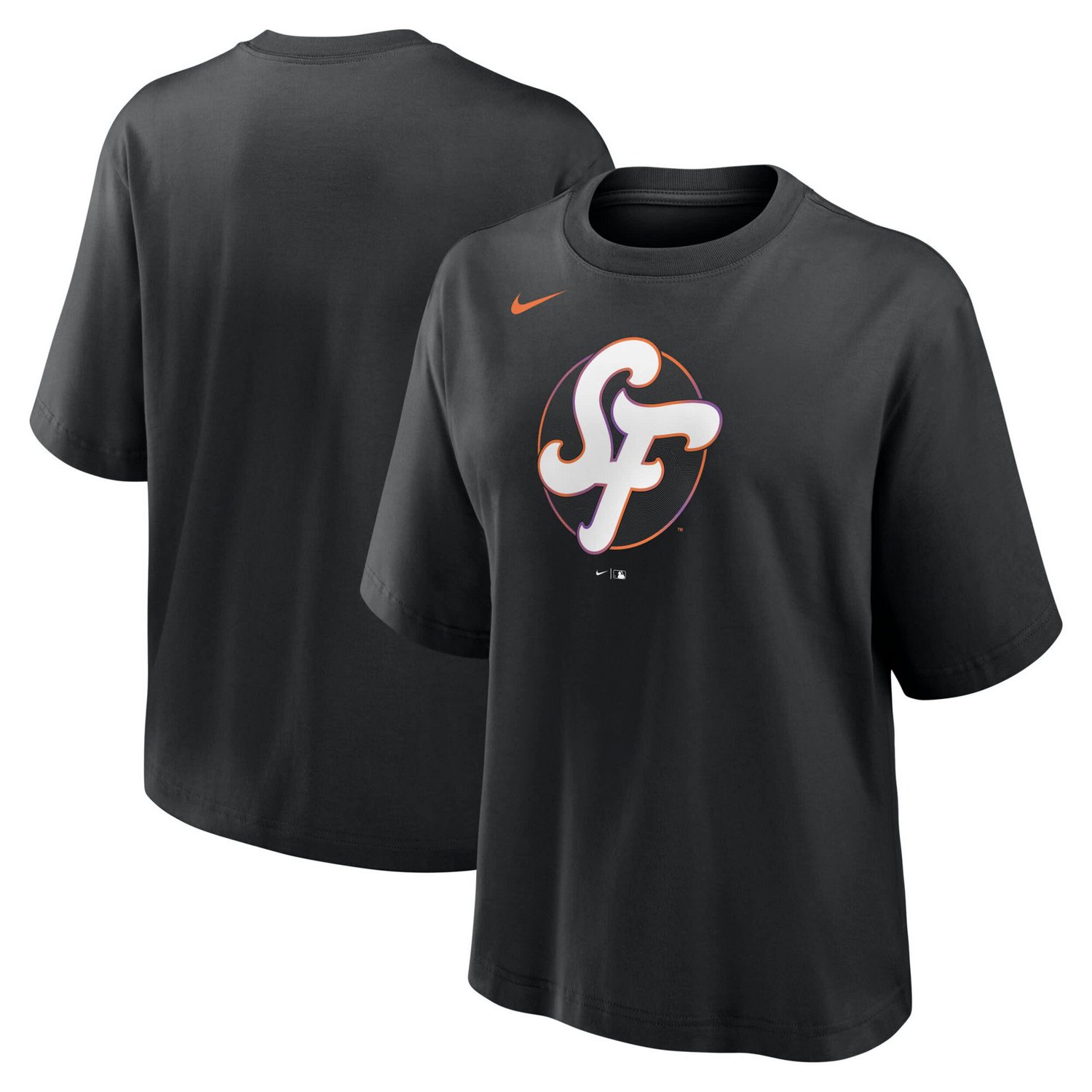 Nike San Francisco Giants 2025 City Connect Logo Boxy T-Shirt - view number 3