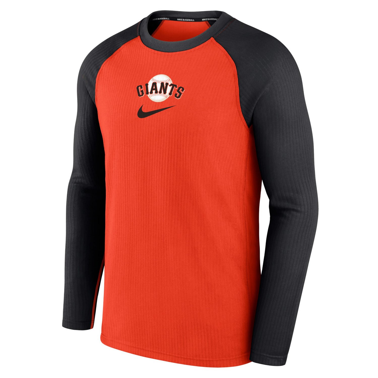 Nike San Francisco Giants Authentic Collection Game Raglan Performance Long Sleeve T-Shirt