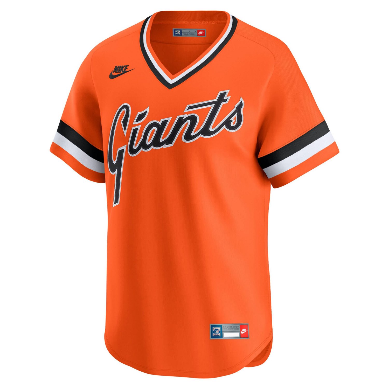 Nike San Francisco Giants Throwback Cooperstown Collection Limited Jersey - view number 2