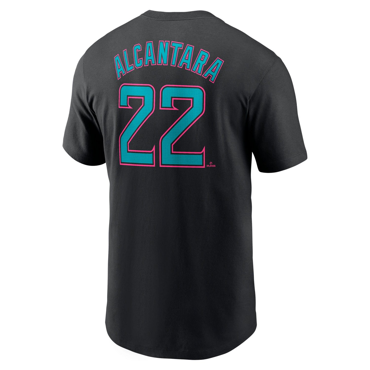 Nike Sandy Alcantara Miami Marlins 2025 City Connect Fuse Name  Number T-Shirt - view number 3