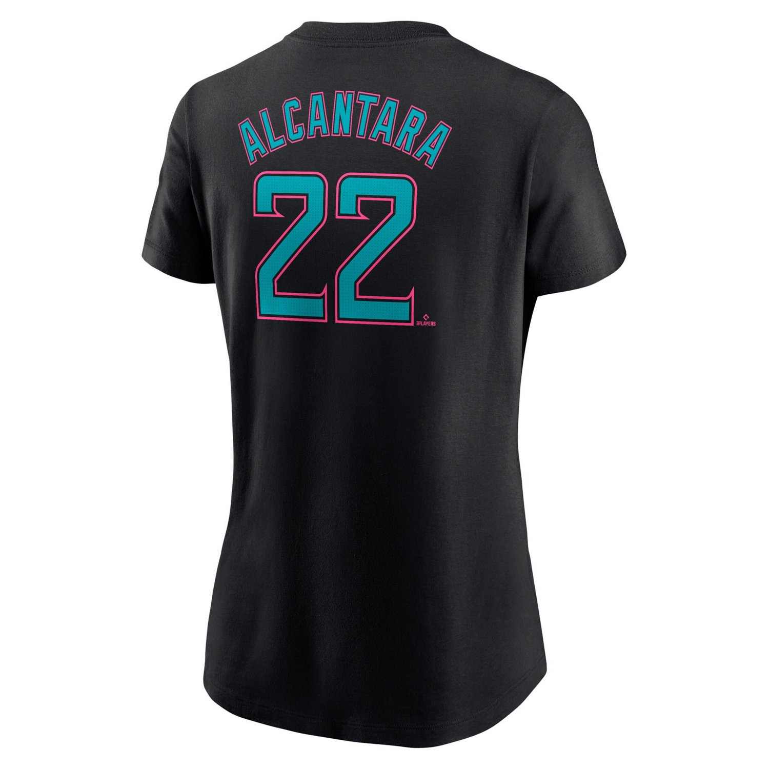 Nike Sandy Alcantara Miami Marlins 2025 City Connect Fuse Name  Number T-Shirt - view number 2