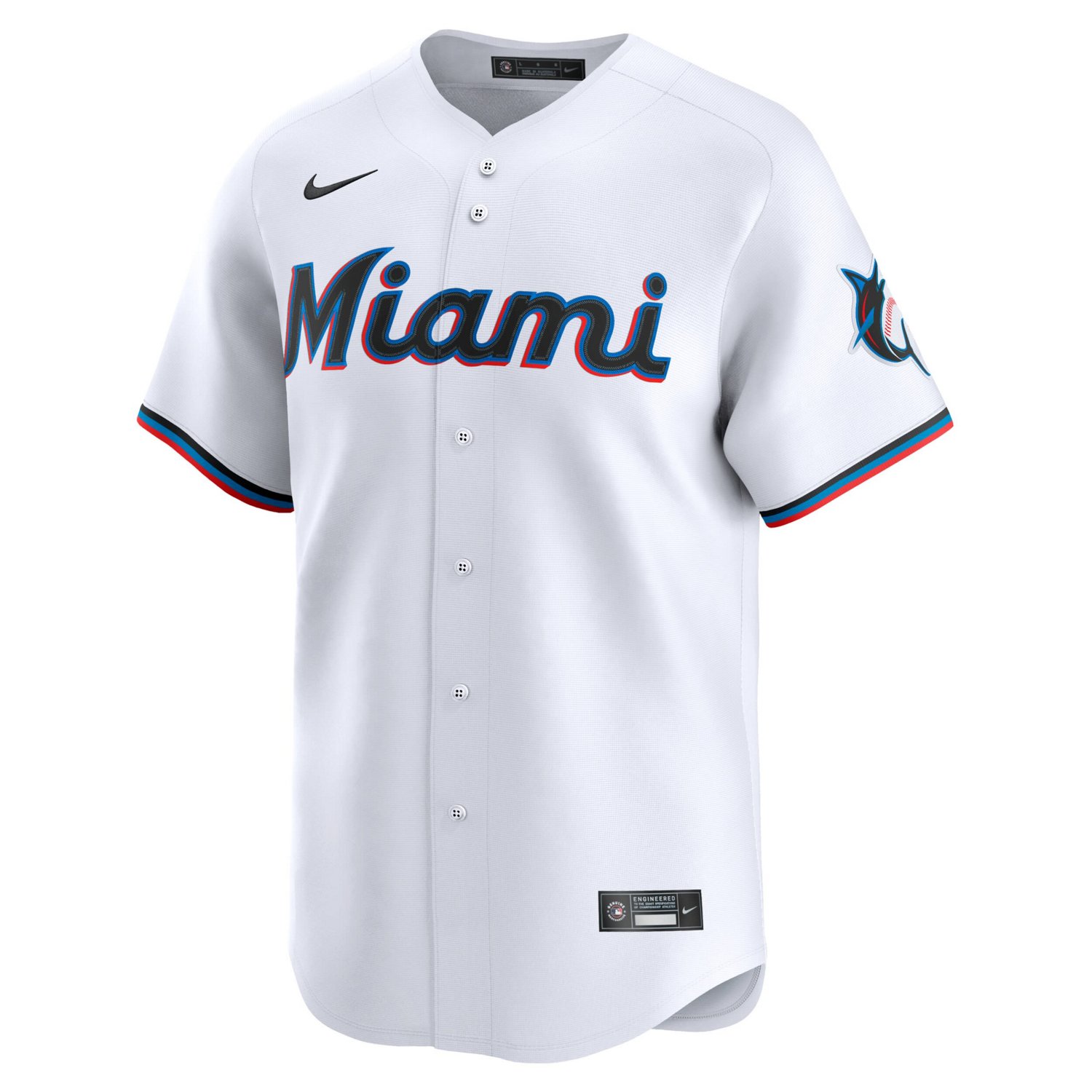 Nike Sandy Alcantara Miami Marlins Home Limited Player Jersey - view number 2