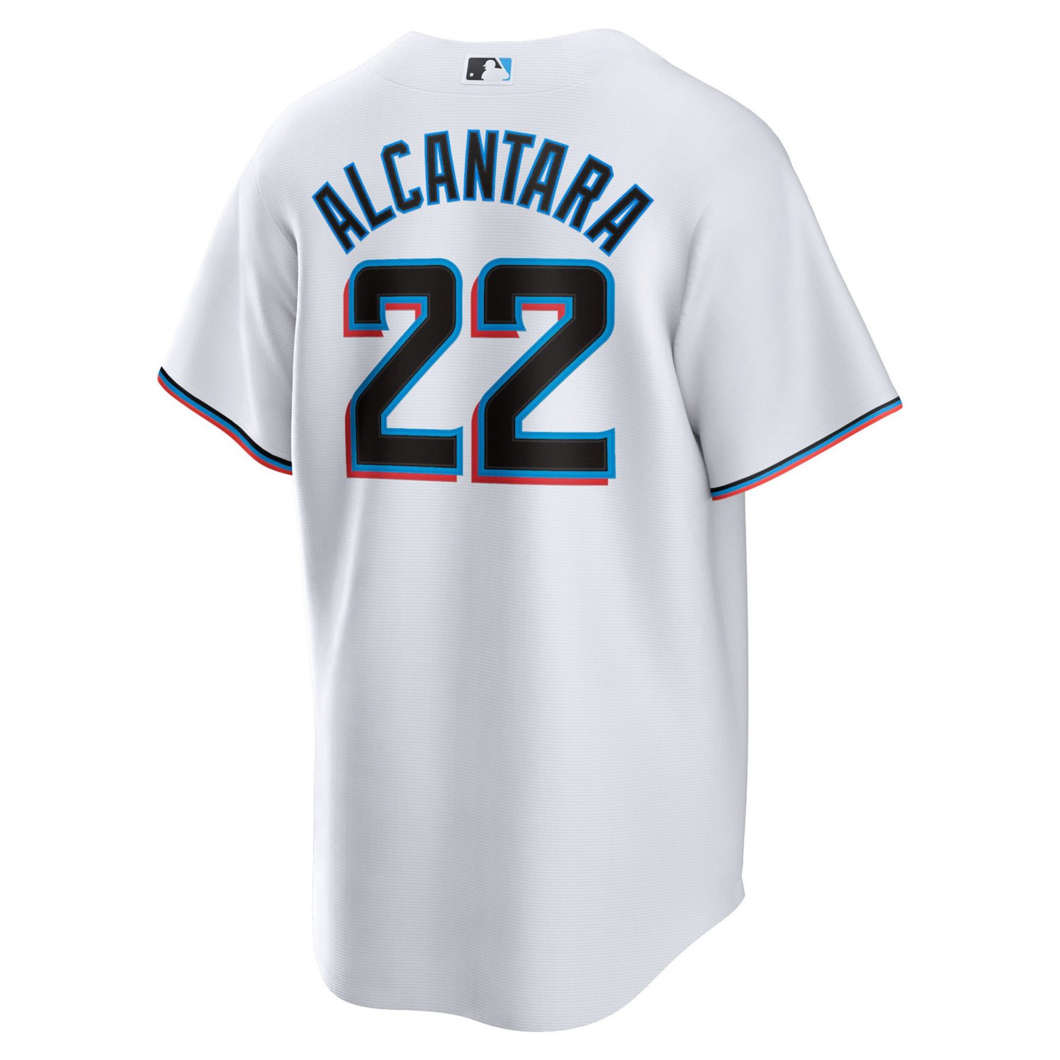 Nike Sandy Alcantara Miami Marlins Replica Player Jersey - view number 3