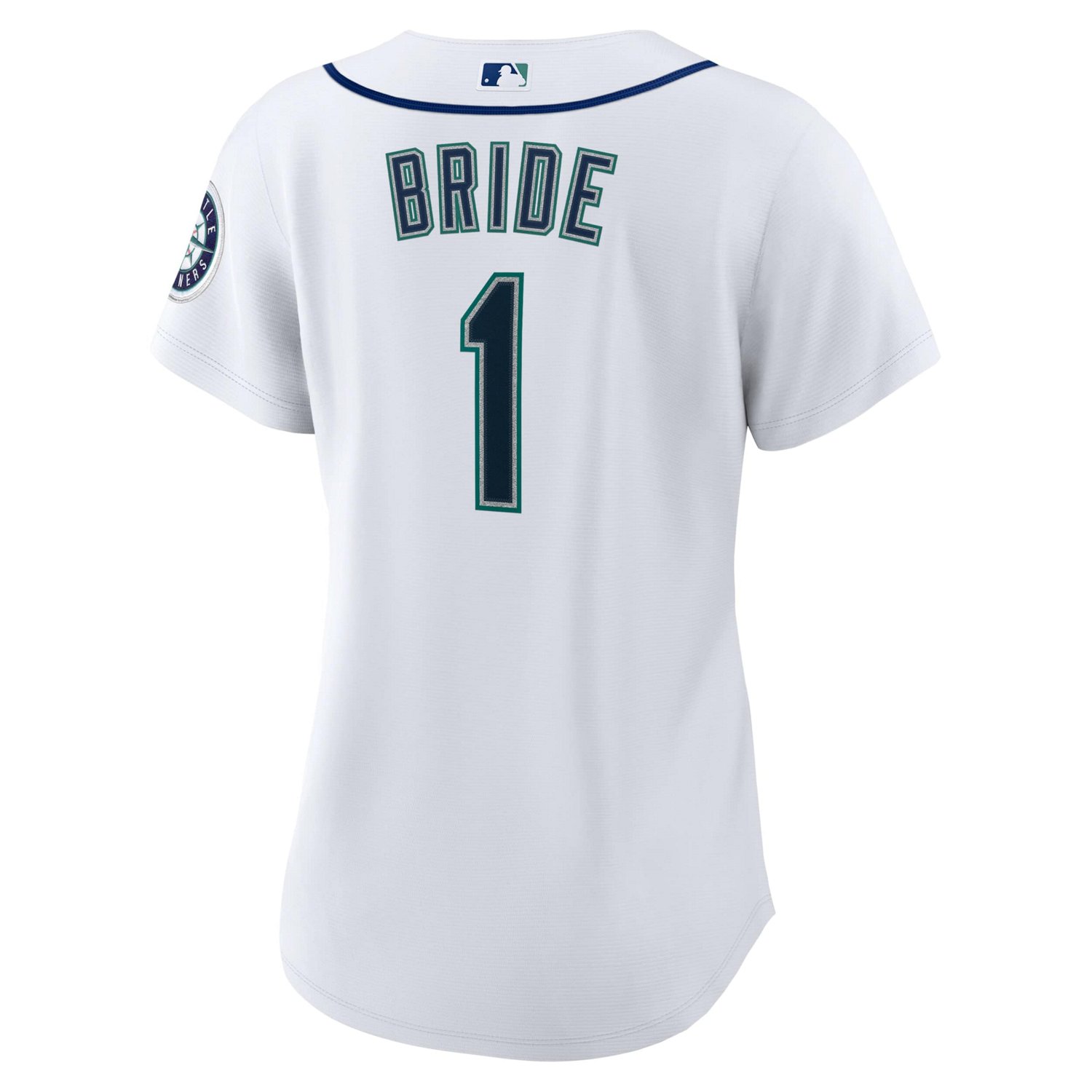 Nike Seattle Mariners 1 Bride Home Replica Jersey - view number 3