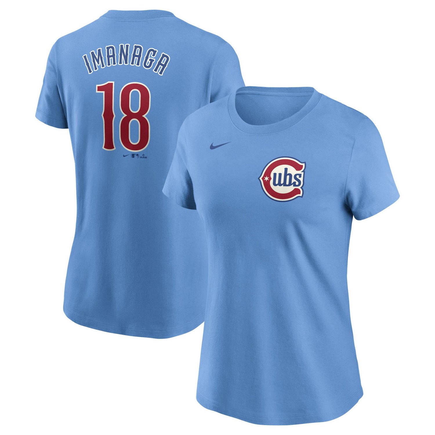 Nike Shta Imanaga Baby Chicago Cubs Fuse Name Number T-Shirt