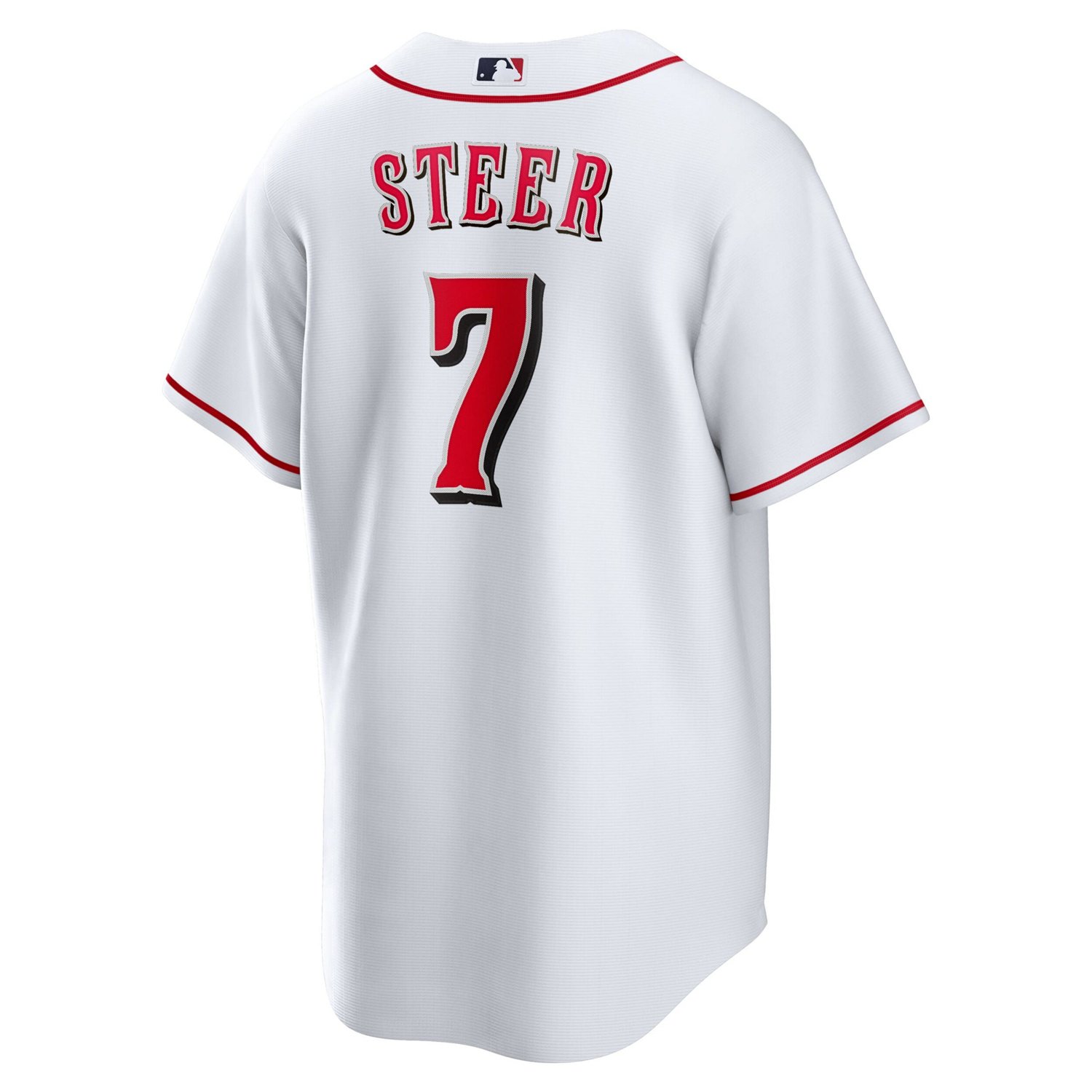 Nike Spencer Steer Cincinnati Reds Home Replica Jersey - view number 3
