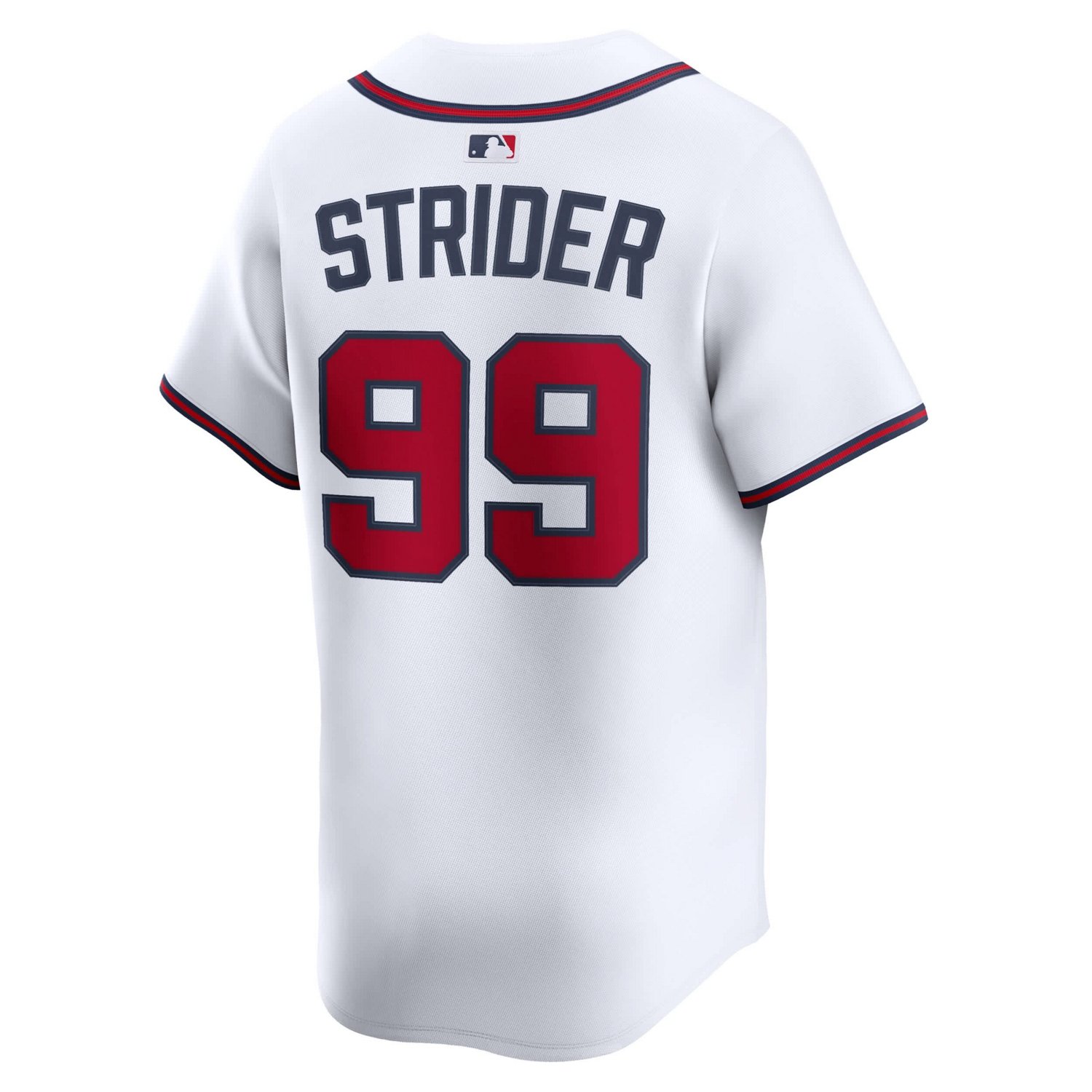 Nike Spencer Strider Atlanta Braves Home Limited Player Jersey - view number 3