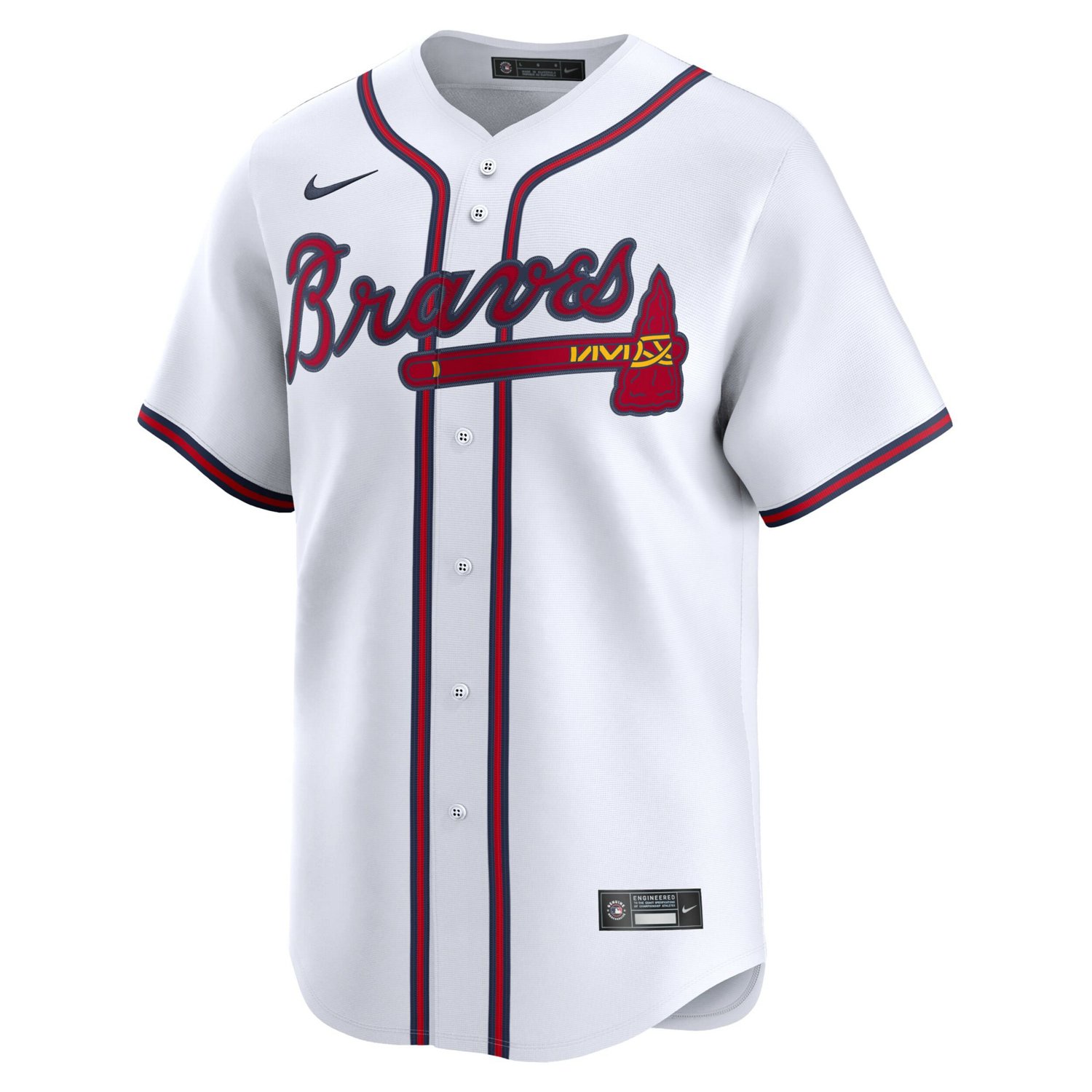 Nike Spencer Strider Atlanta Braves Home Limited Player Jersey - view number 2