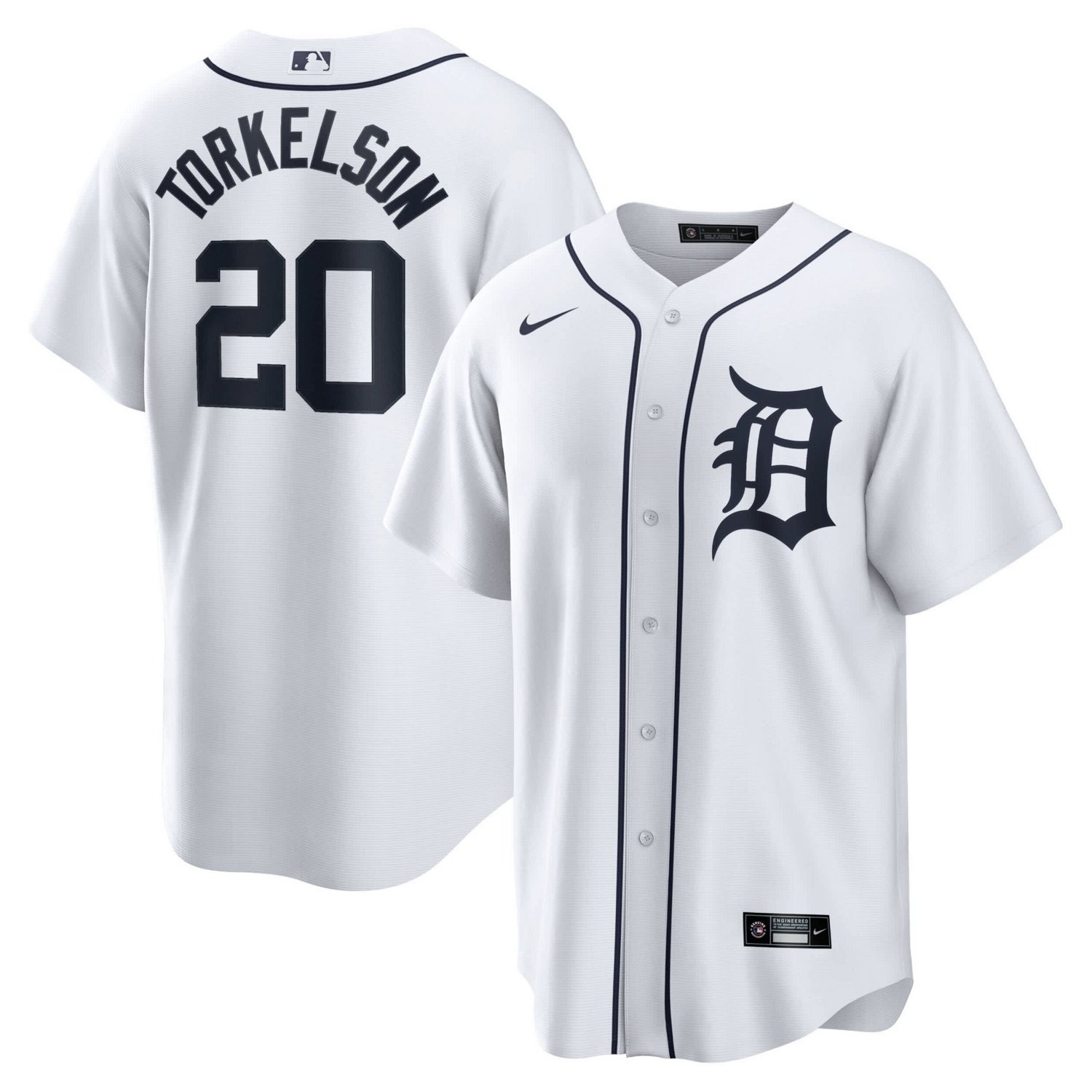 Nike Spencer Torkelson Detroit Tigers Home Replica Jersey                                                                       