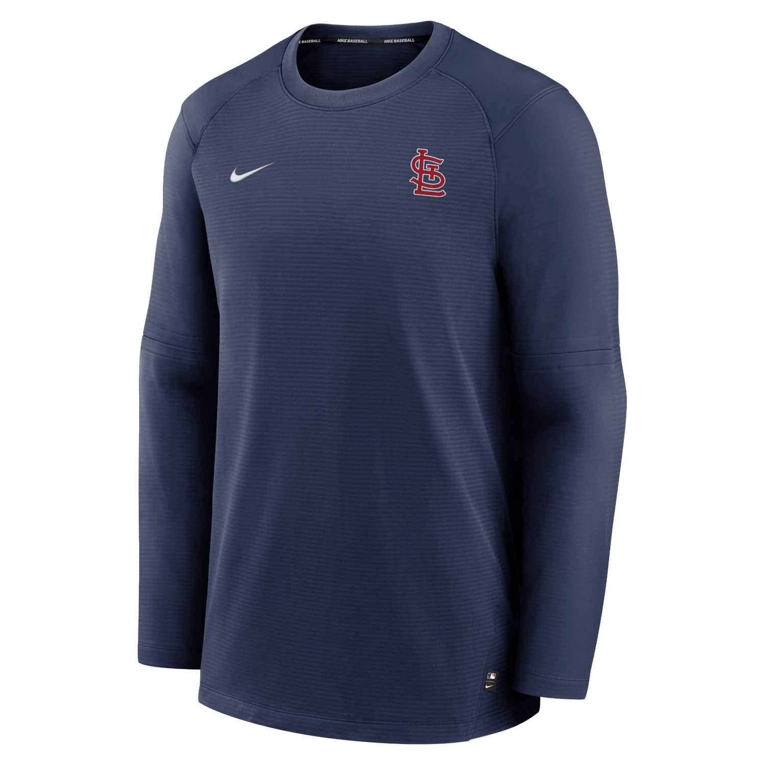 Nike St Louis Cardinals Authentic Collection Logo Performance Long Sleeve T-Shirt - view number 2