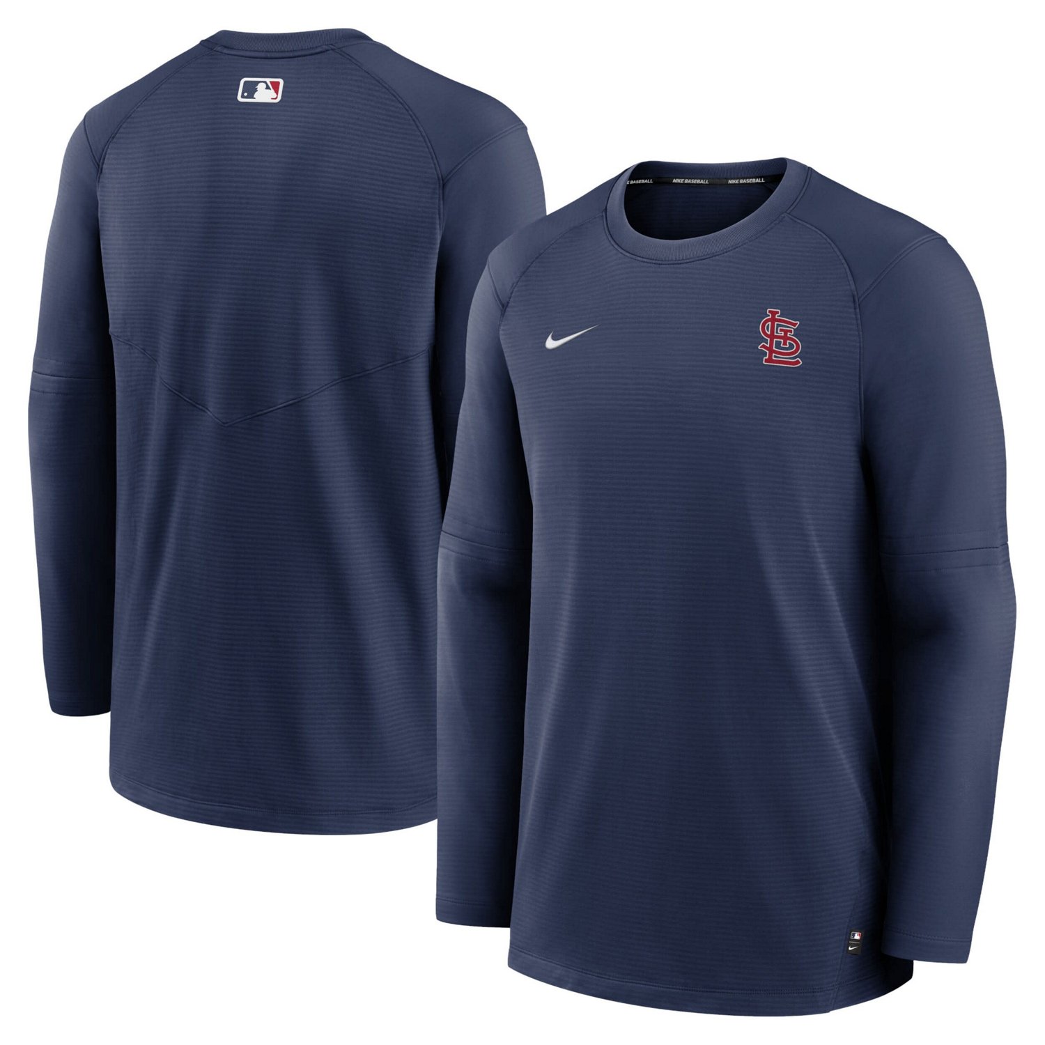 Nike St Louis Cardinals Authentic Collection Logo Performance Long Sleeve T-Shirt - view number 1