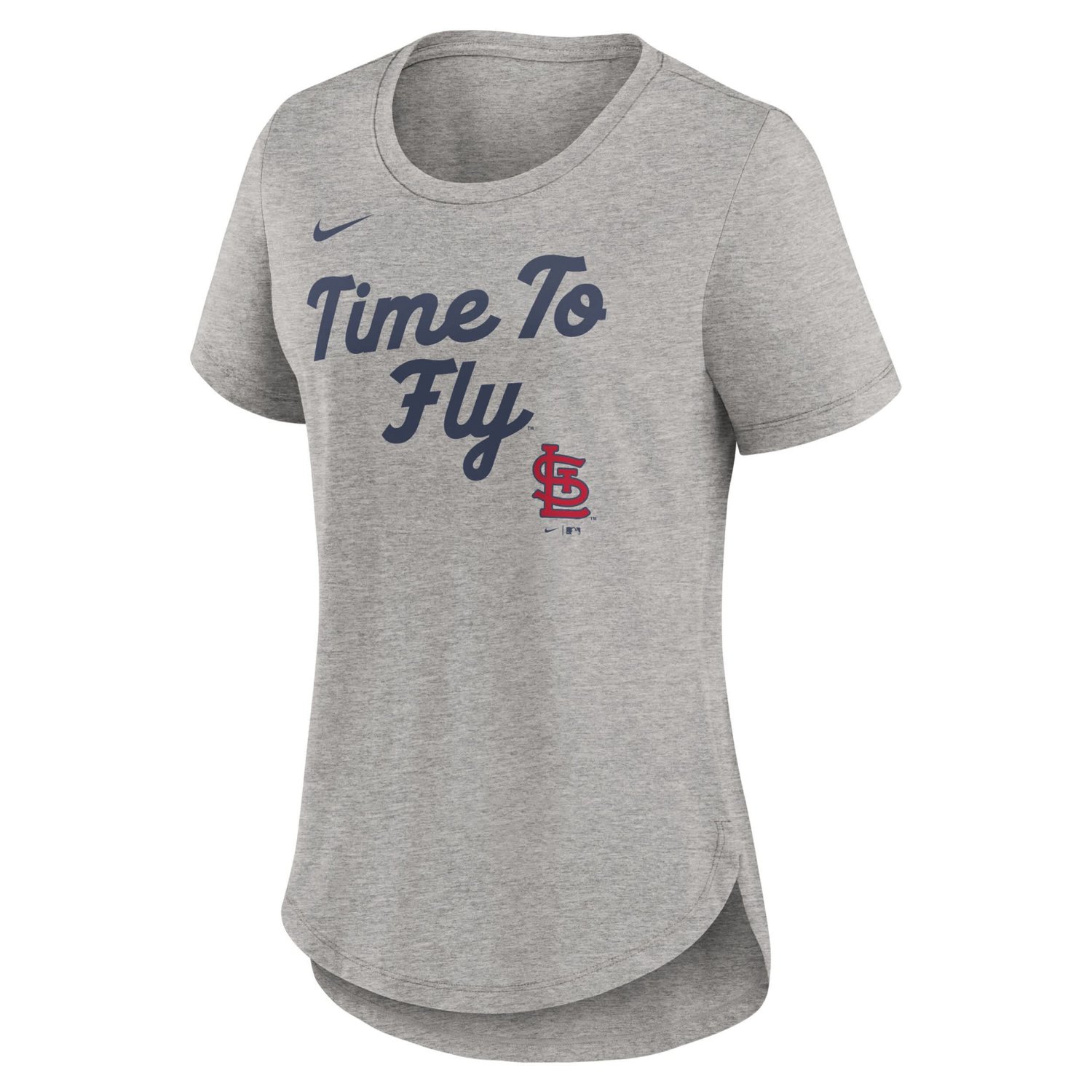 Nike St Louis Cardinals Script Tri-Blend T-Shirt                                                                                 - view number 2