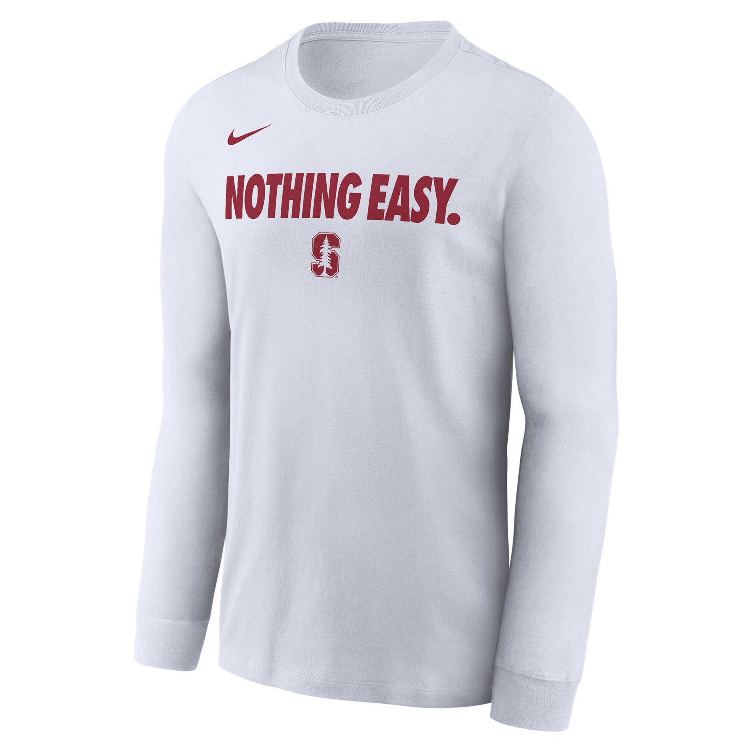 Nike Stanford Cardinal 2025 On-Court Bench Long Sleeve T-Shirt                                                                   - view number 2