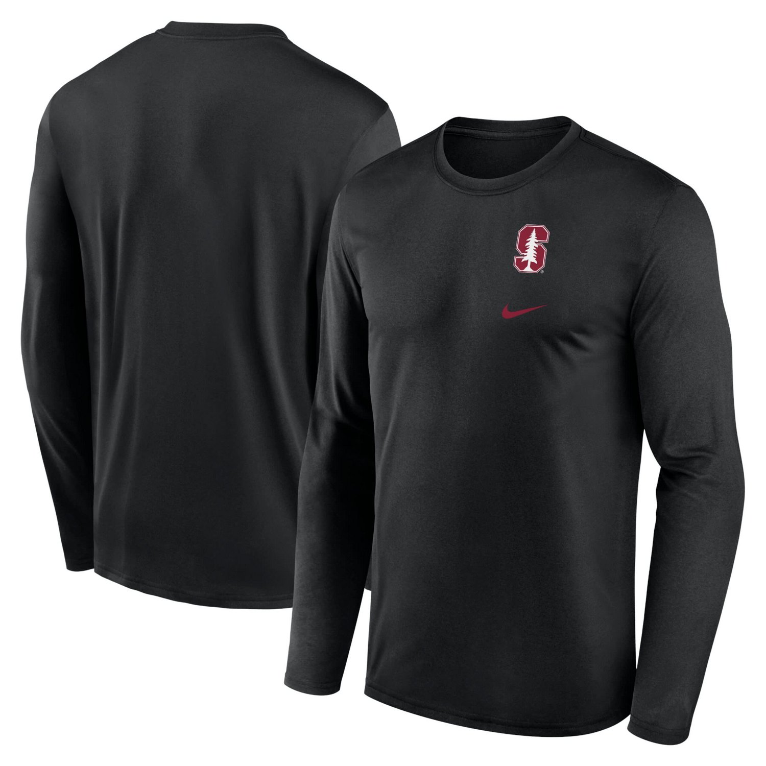 Nike Stanford Cardinal Primary Stack Legend Long Sleeve T-Shirt