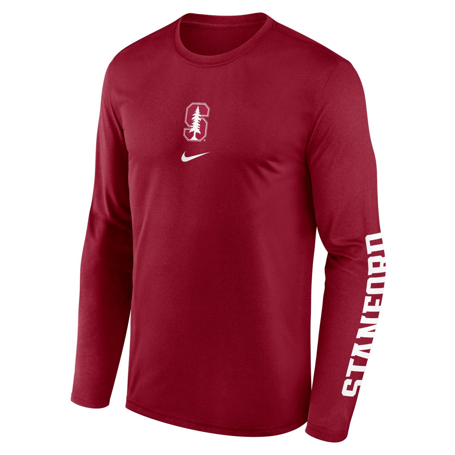 Nike Stanford Primetime Center Lockup Two-Hit Legend Long Sleeve T-Shirt                                                         - view number 2