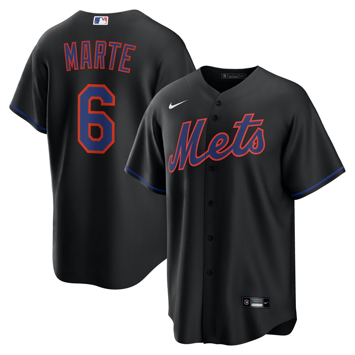 Nike Starling Marte New York Mets Alternate Replica Jersey