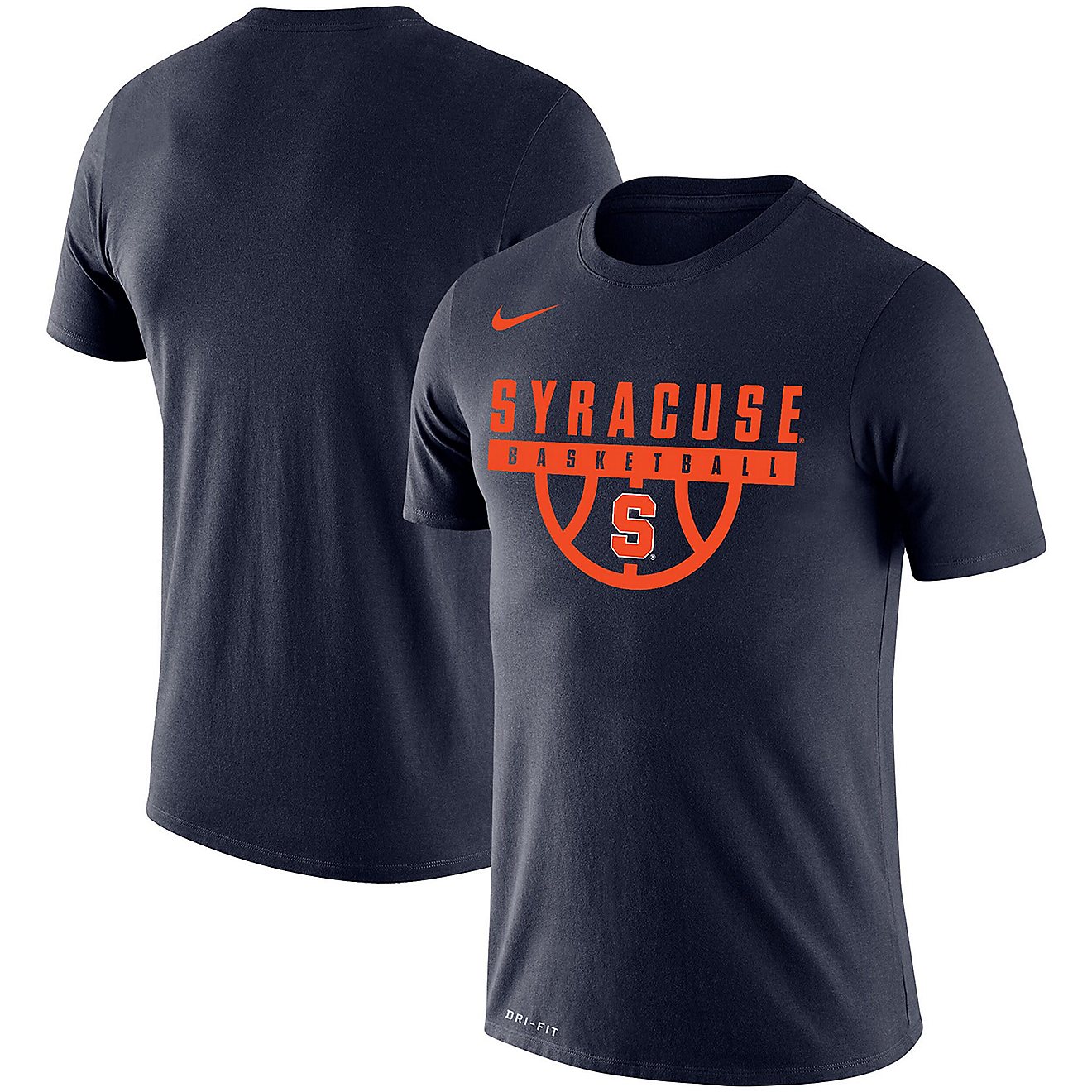 Nike Syracuse Orange Basketball Drop Legend Performance T-Shirt                                                                  - view number 1