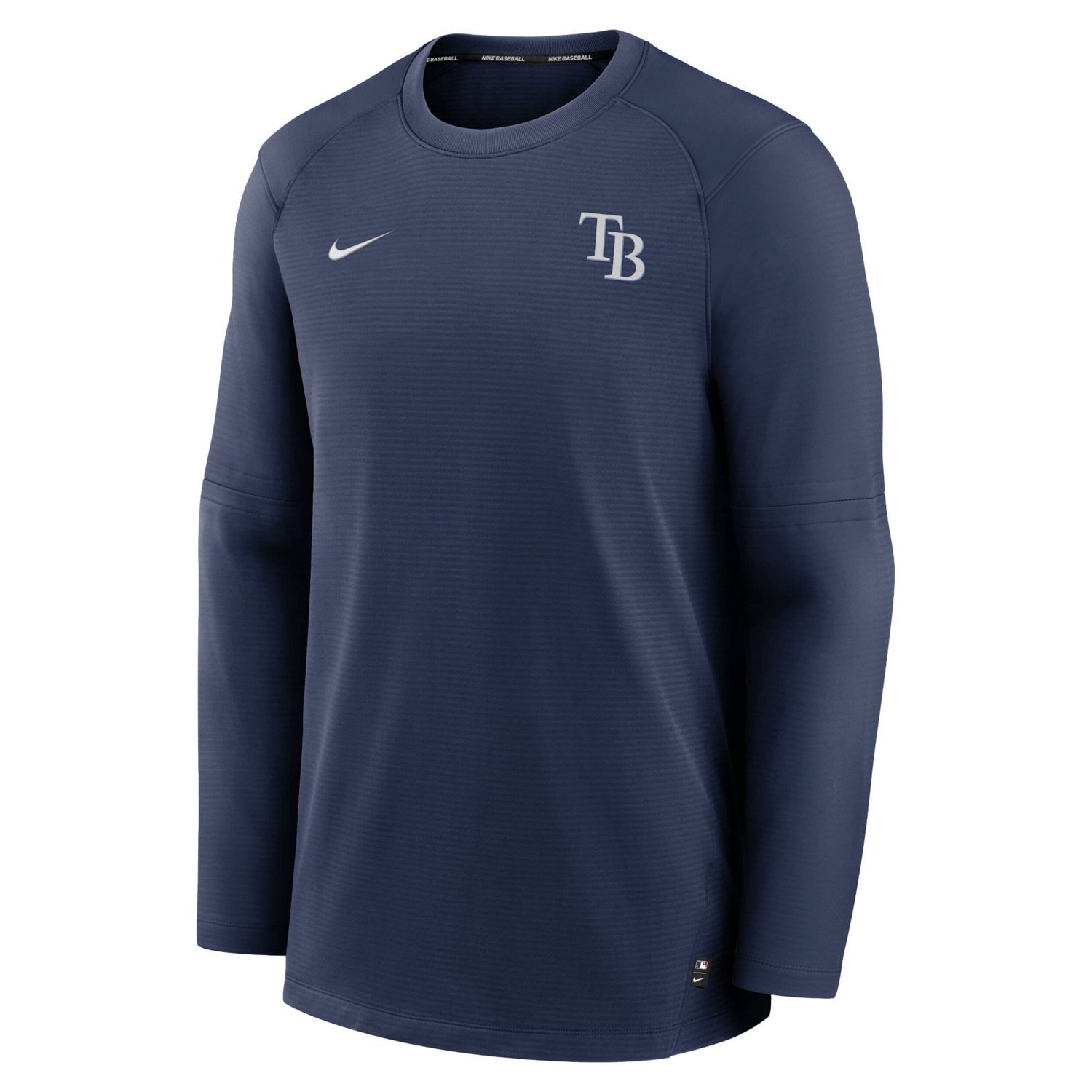 Nike Tampa Bay Rays Authentic Collection Logo Performance Long Sleeve T-Shirt - view number 2