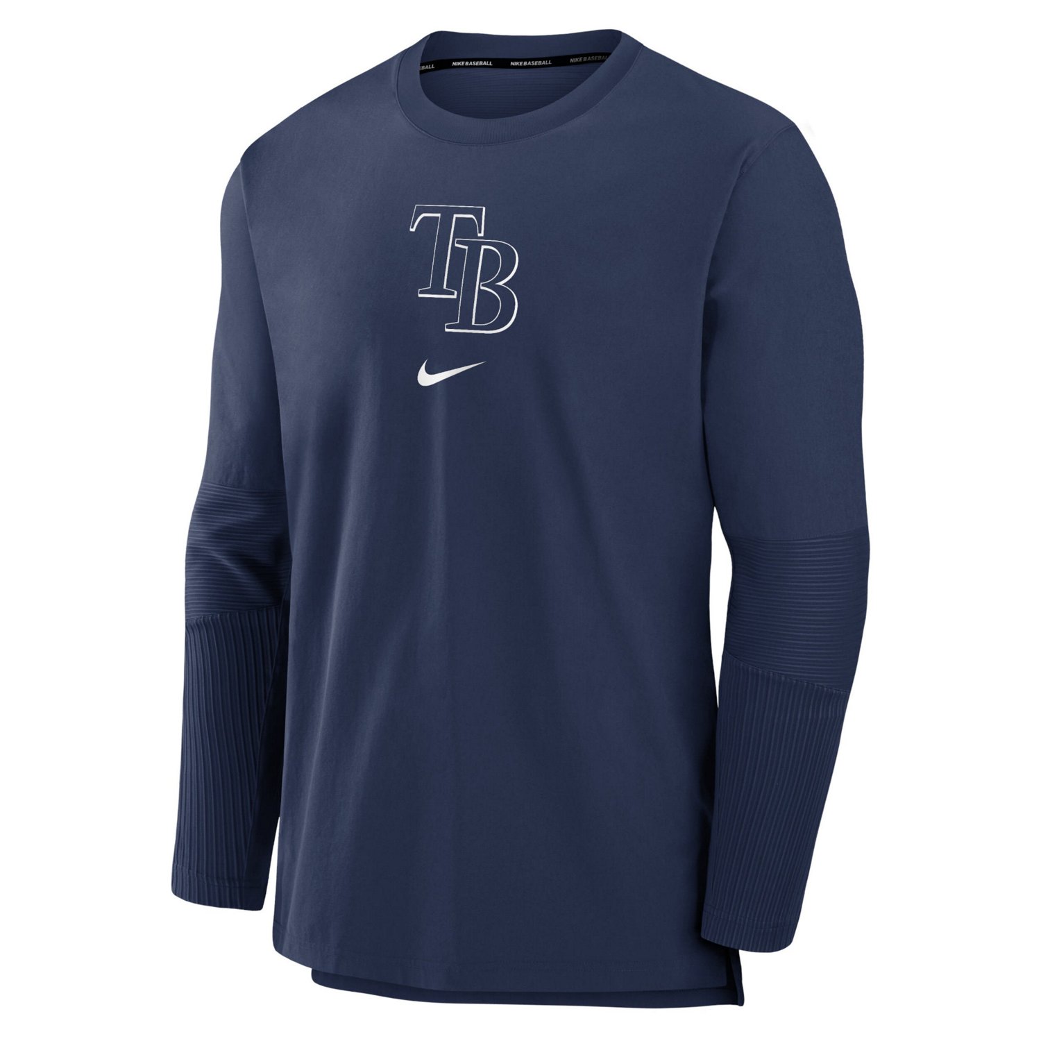 Nike Tampa Bay Rays Authentic Collection Player Performance Pullover Sweatshirt - view number 2