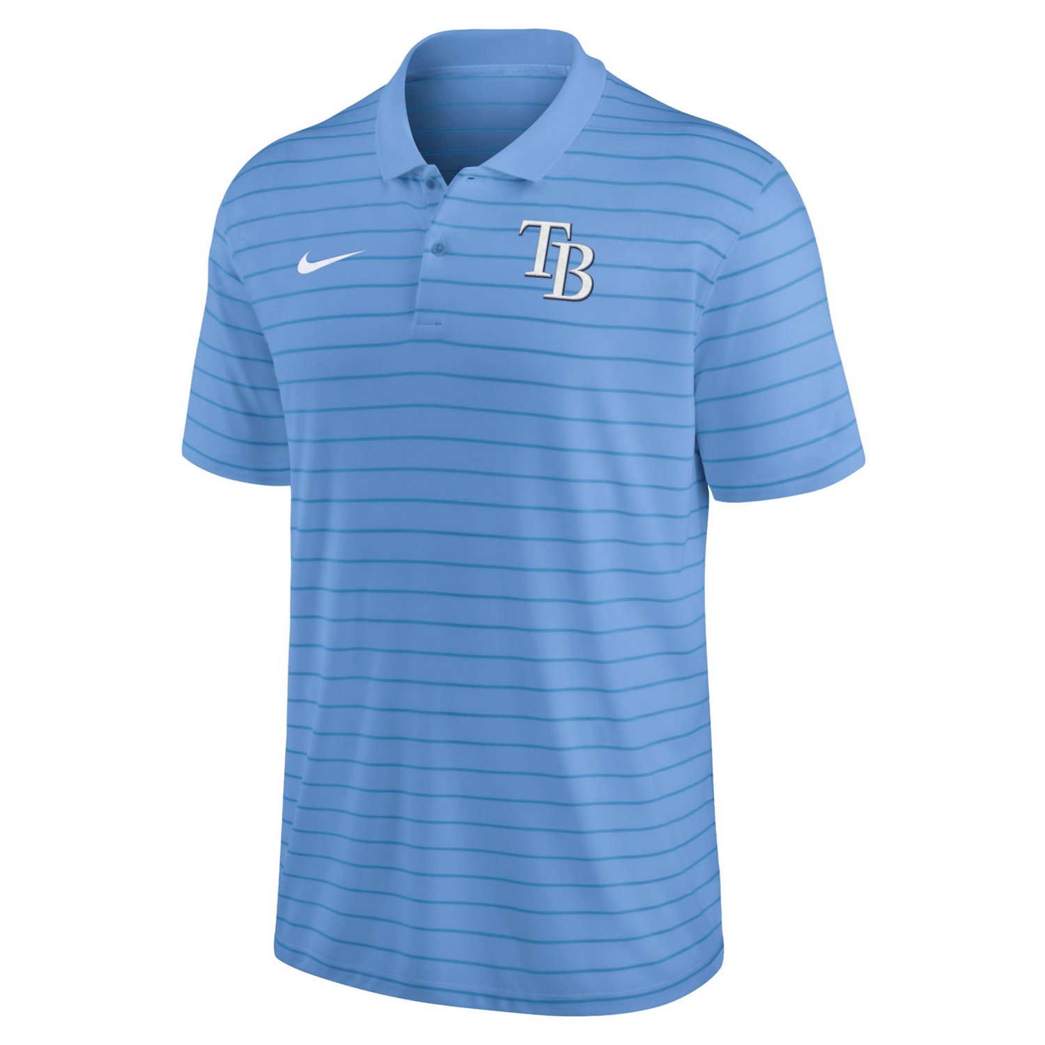 Nike Tampa Bay Rays Authentic Collection Victory Striped Performance Polo - view number 2