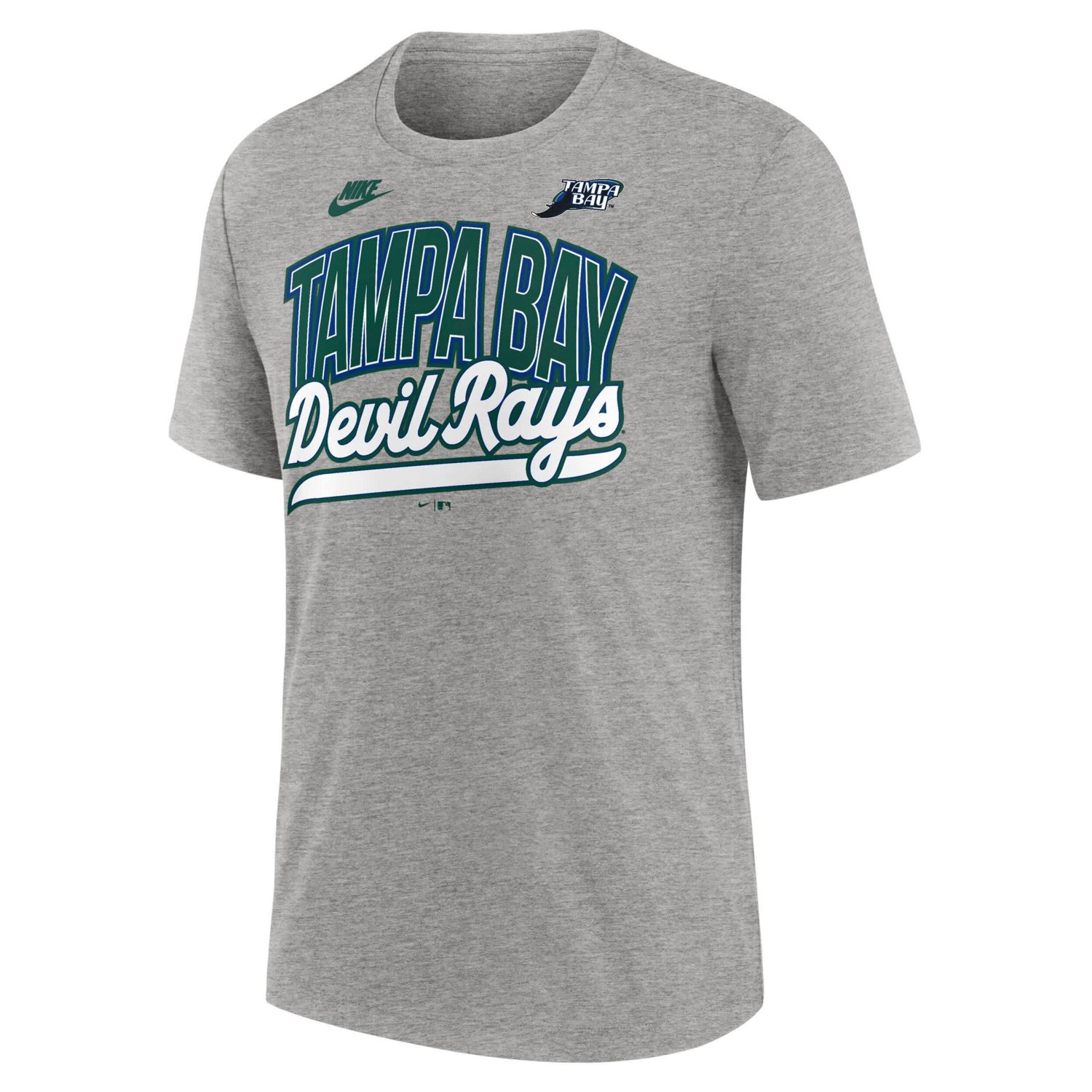 Nike Tampa Bay Rays Cooperstown Collection Retro Tri-Blend T-Shirt                                                               - view number 2